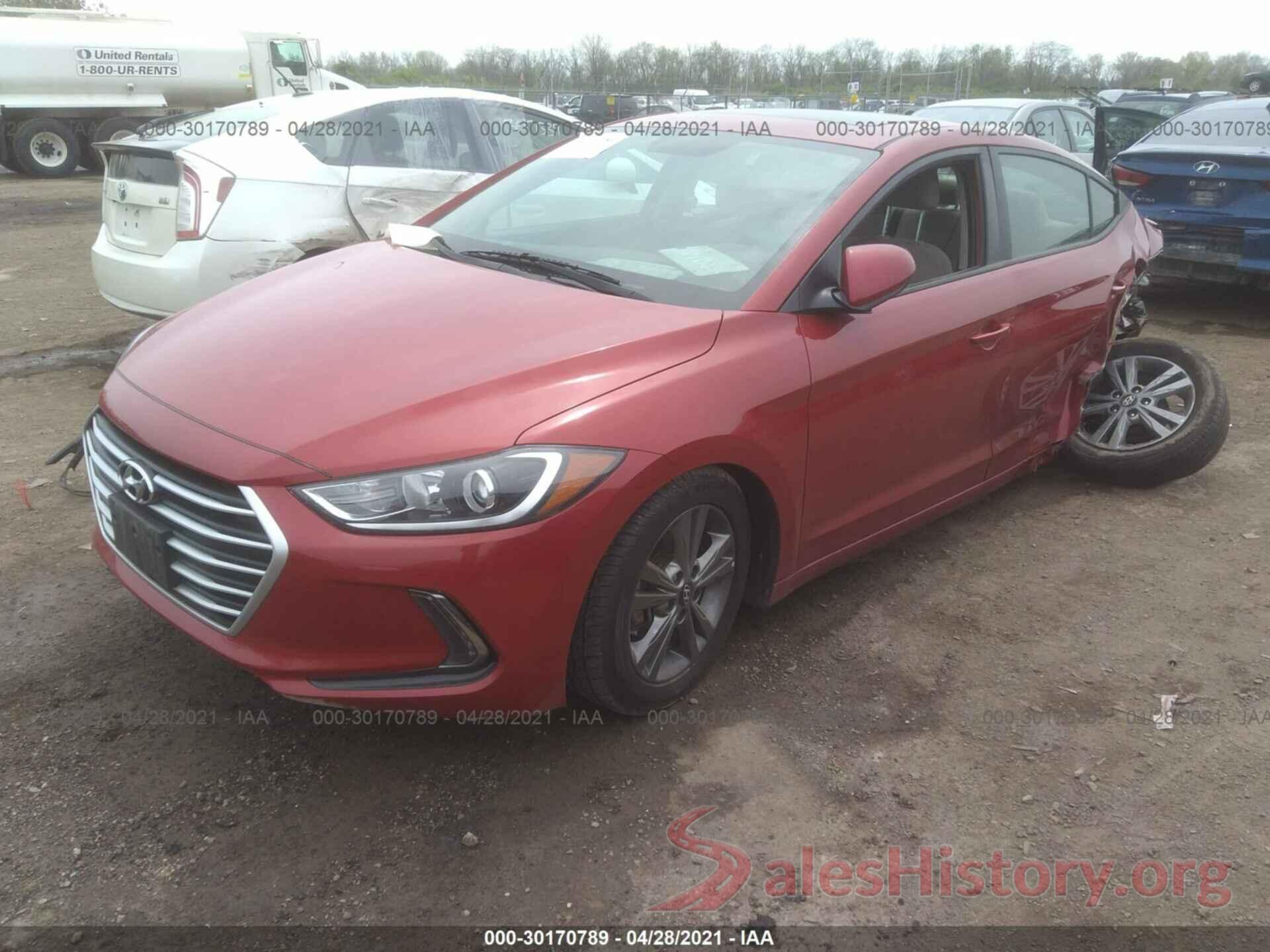 5NPD84LF0HH204751 2017 HYUNDAI ELANTRA