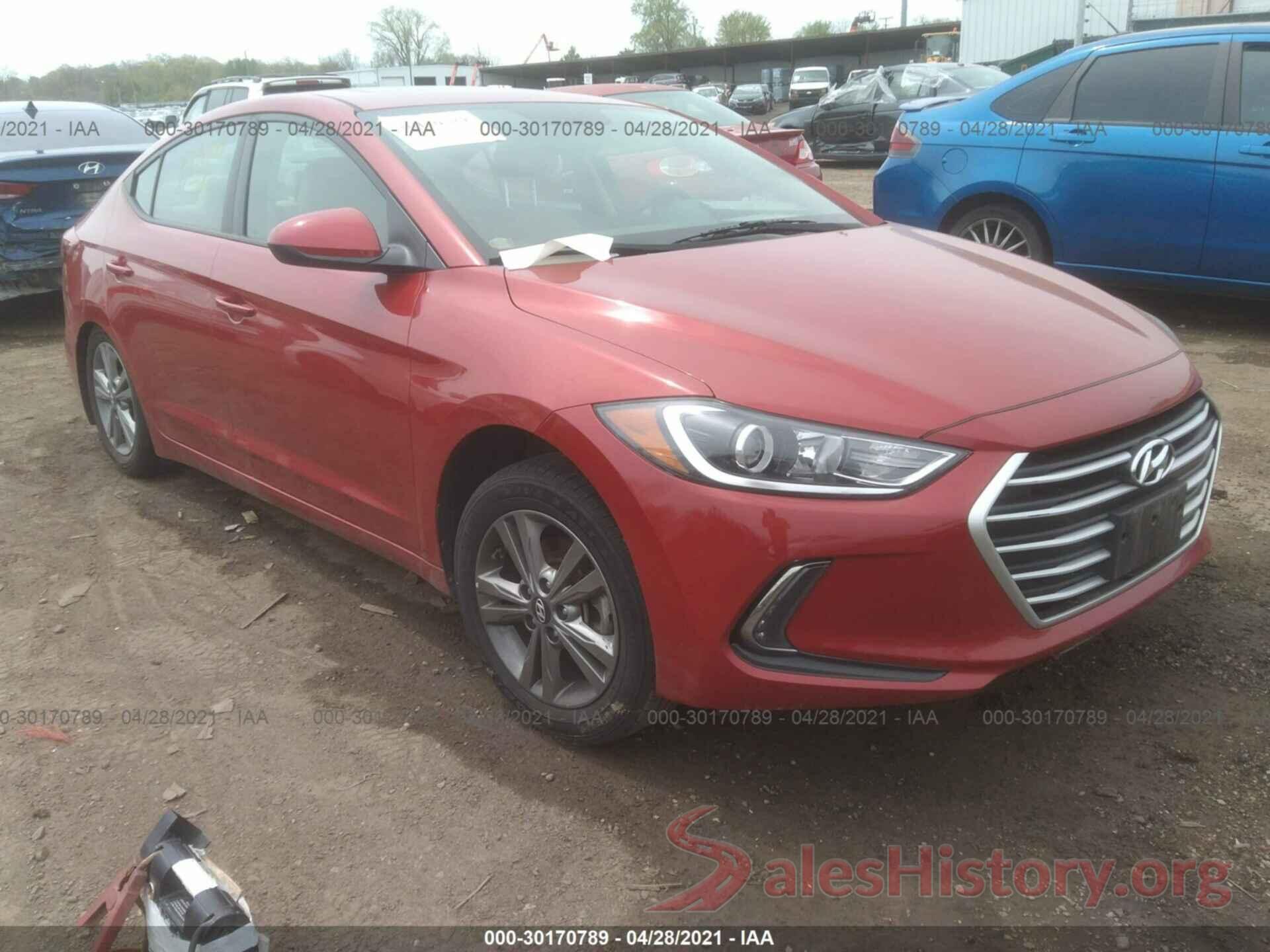 5NPD84LF0HH204751 2017 HYUNDAI ELANTRA