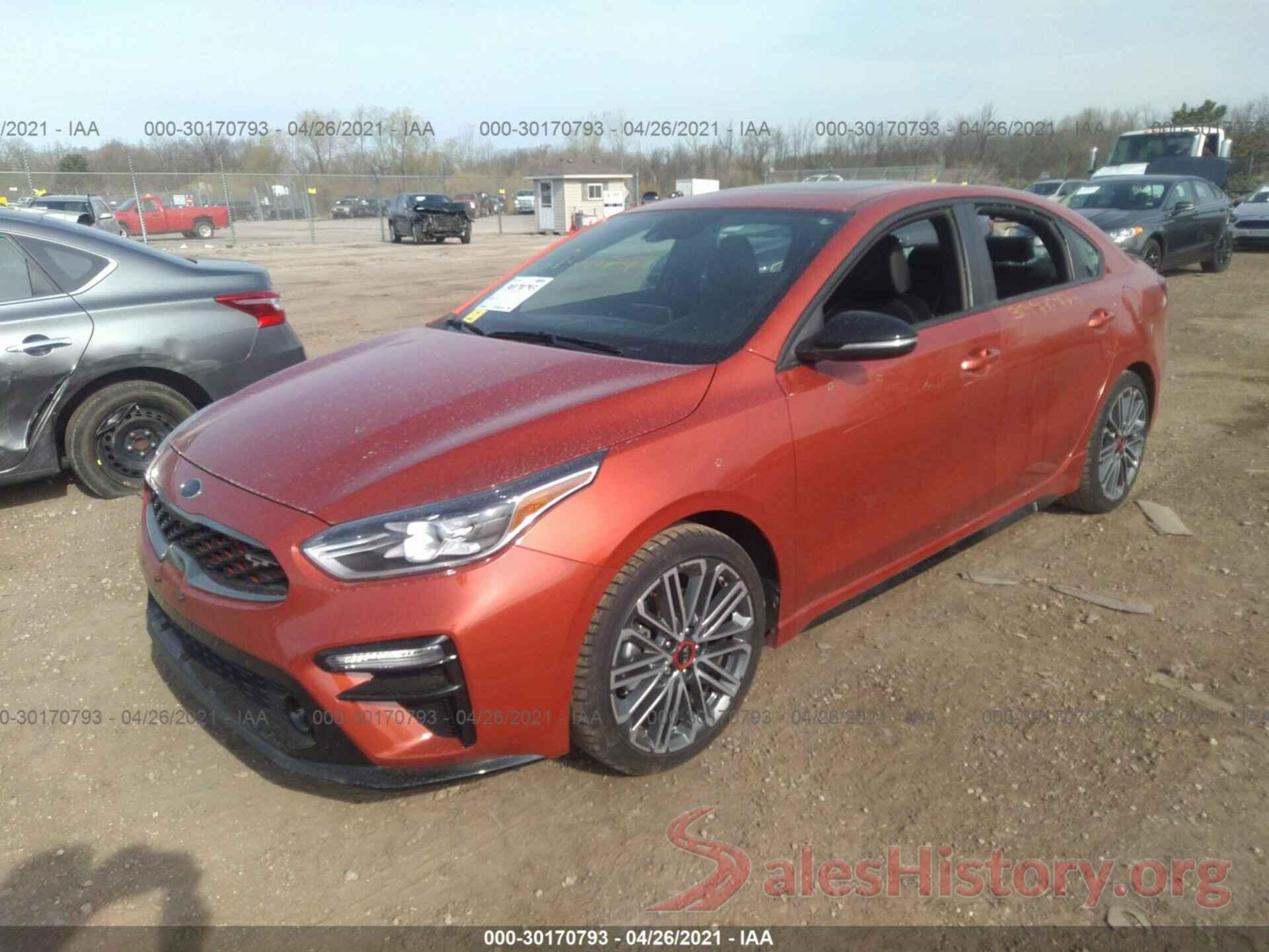 3KPF44AC6LE140208 2020 KIA FORTE