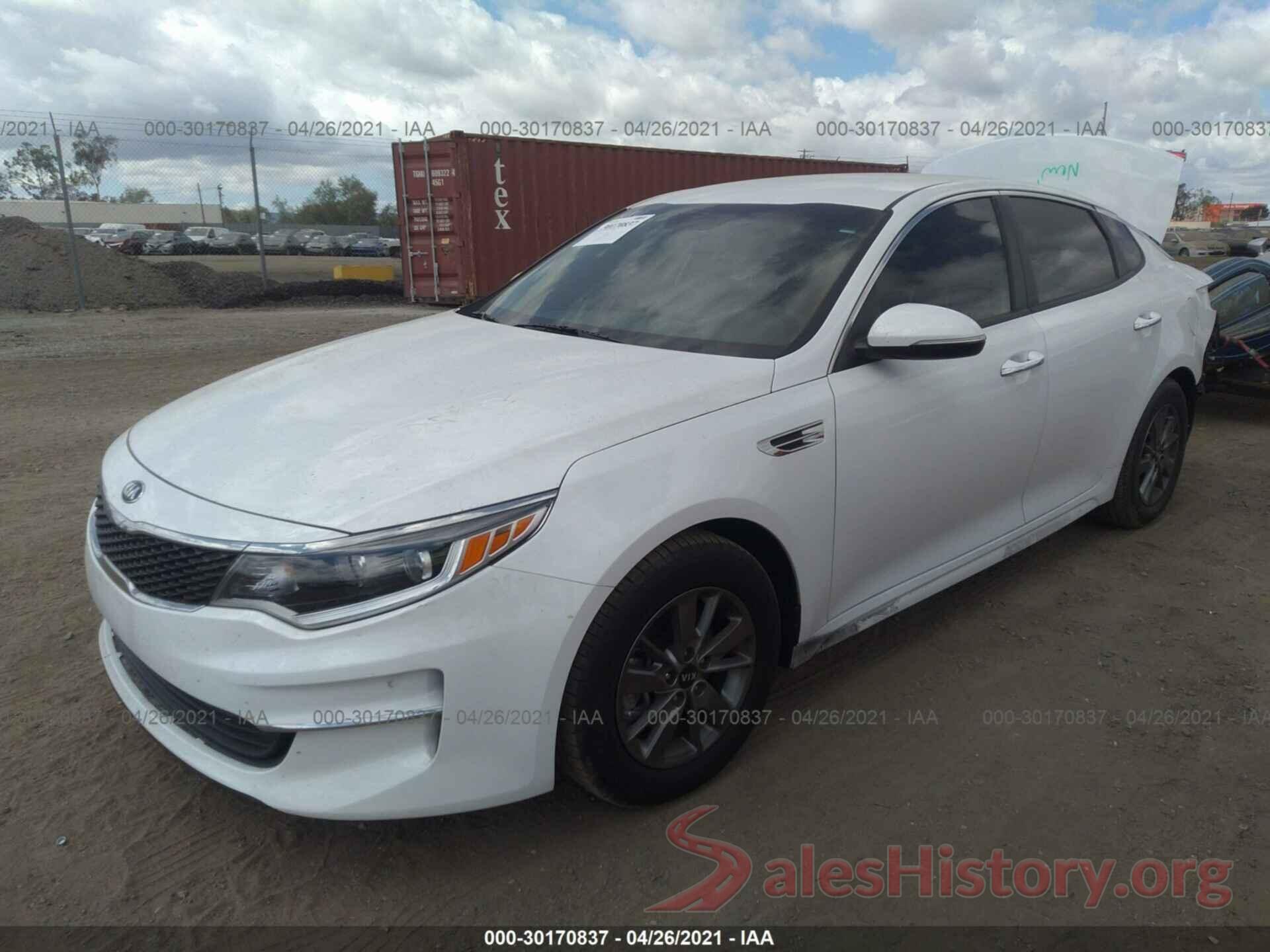 5XXGT4L33JG205458 2018 KIA OPTIMA