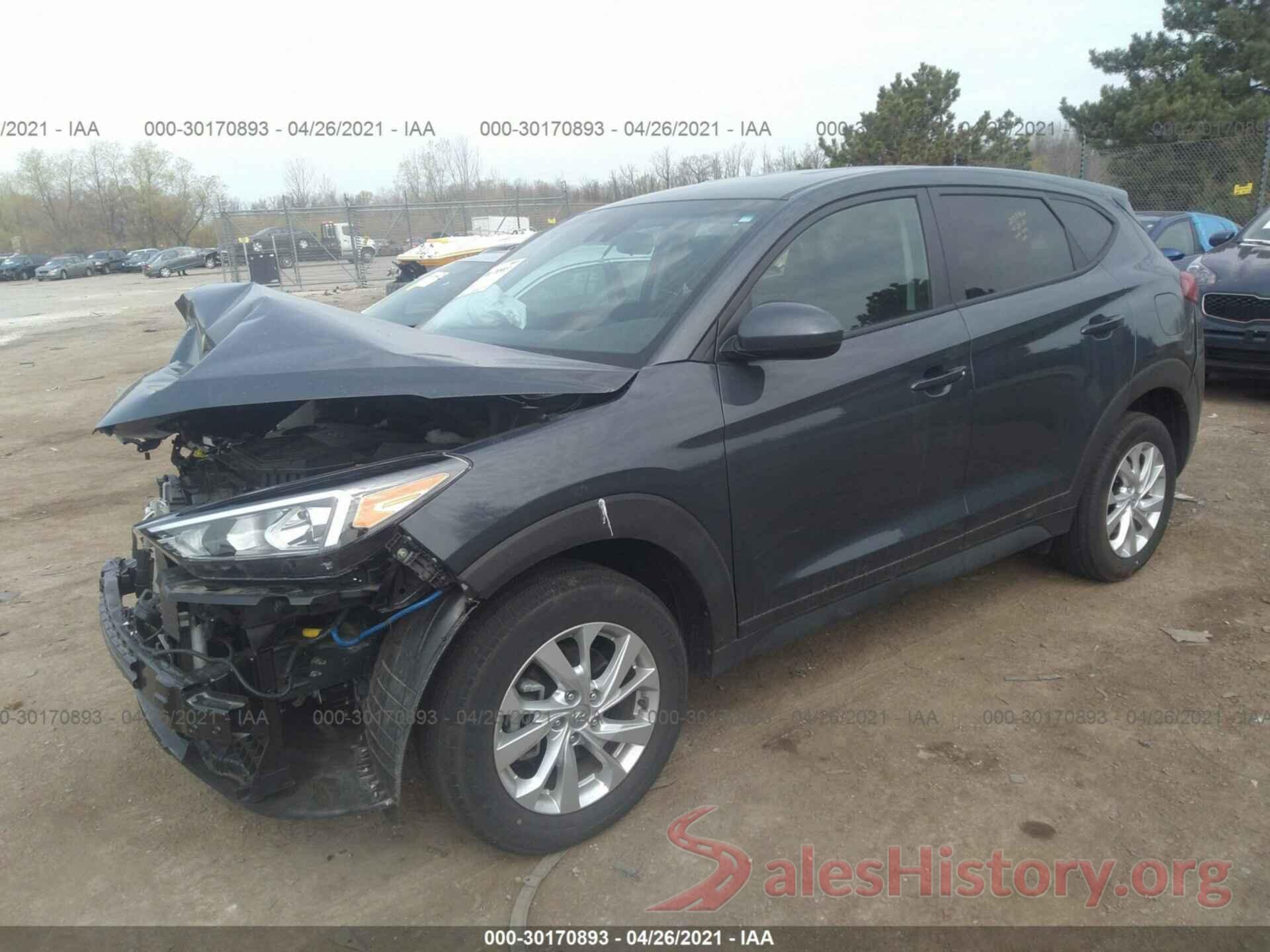 KM8J2CA44KU031096 2019 HYUNDAI TUCSON