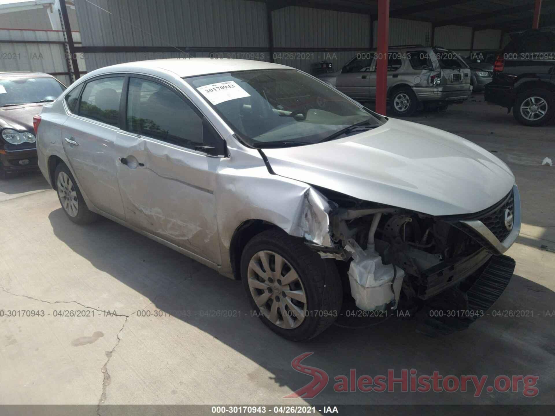 3N1AB7APXHL639409 2017 NISSAN SENTRA