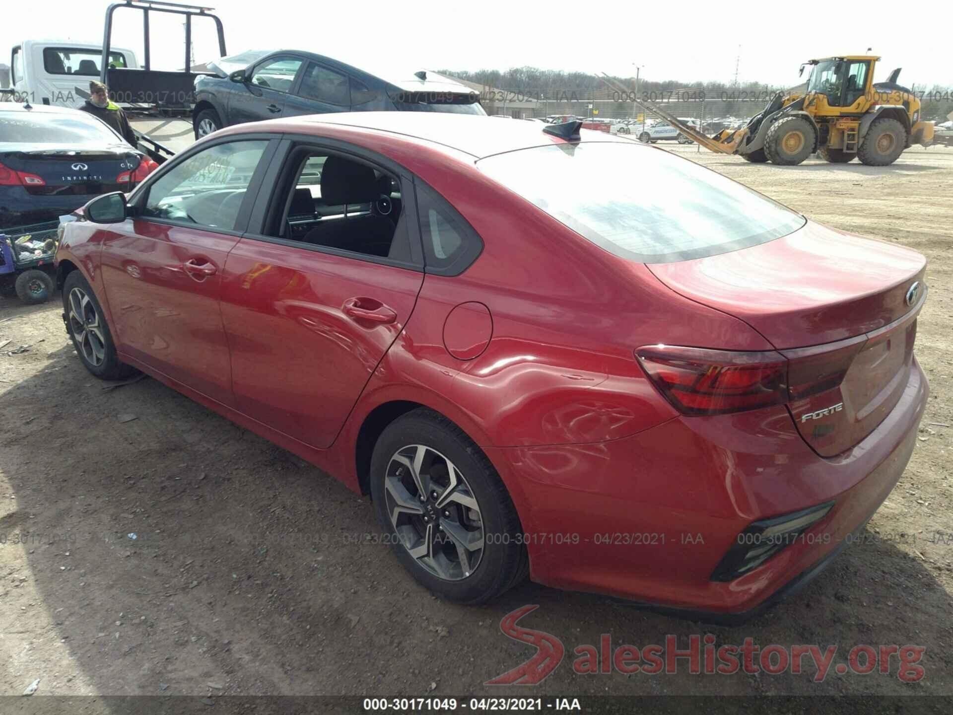 3KPF24AD3KE100150 2019 KIA FORTE