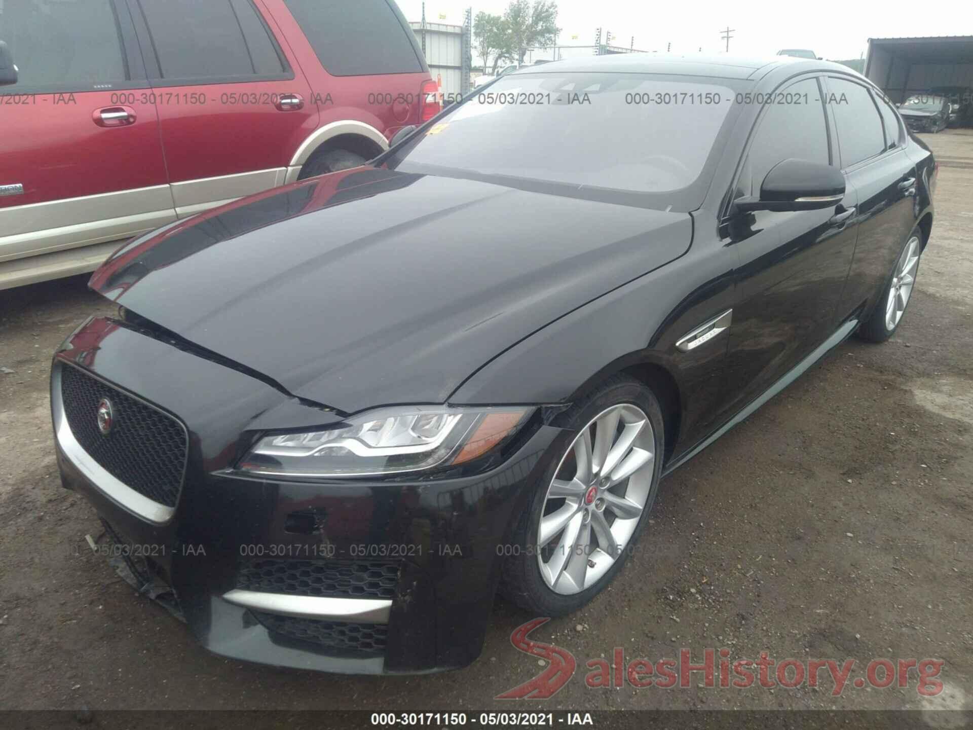 SAJBF4BV0GCY03151 2016 JAGUAR XF