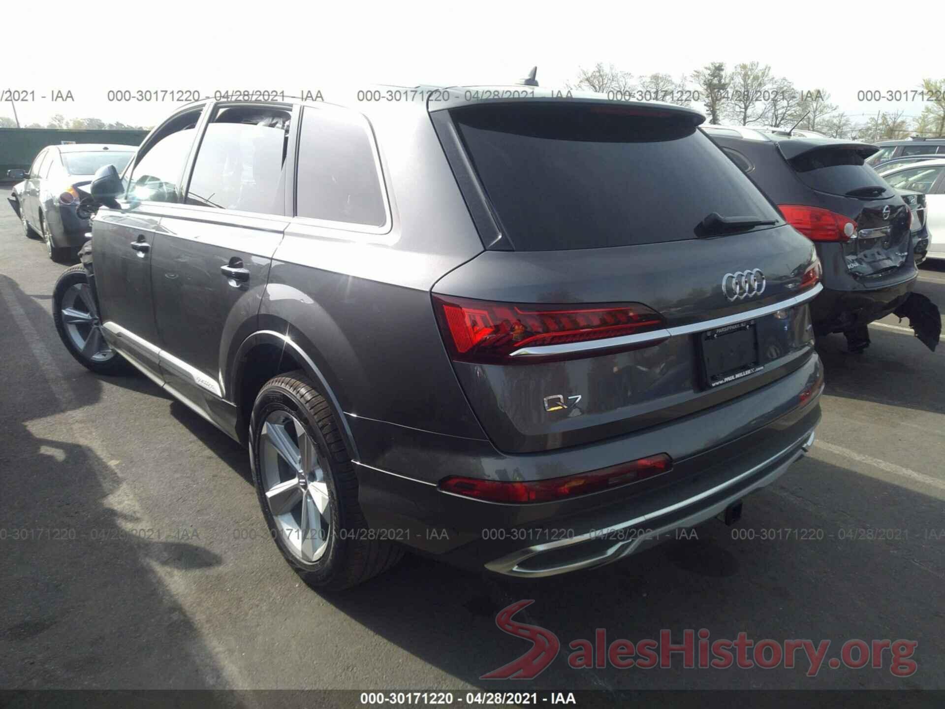 WA1LJAF74MD011211 2021 AUDI Q7