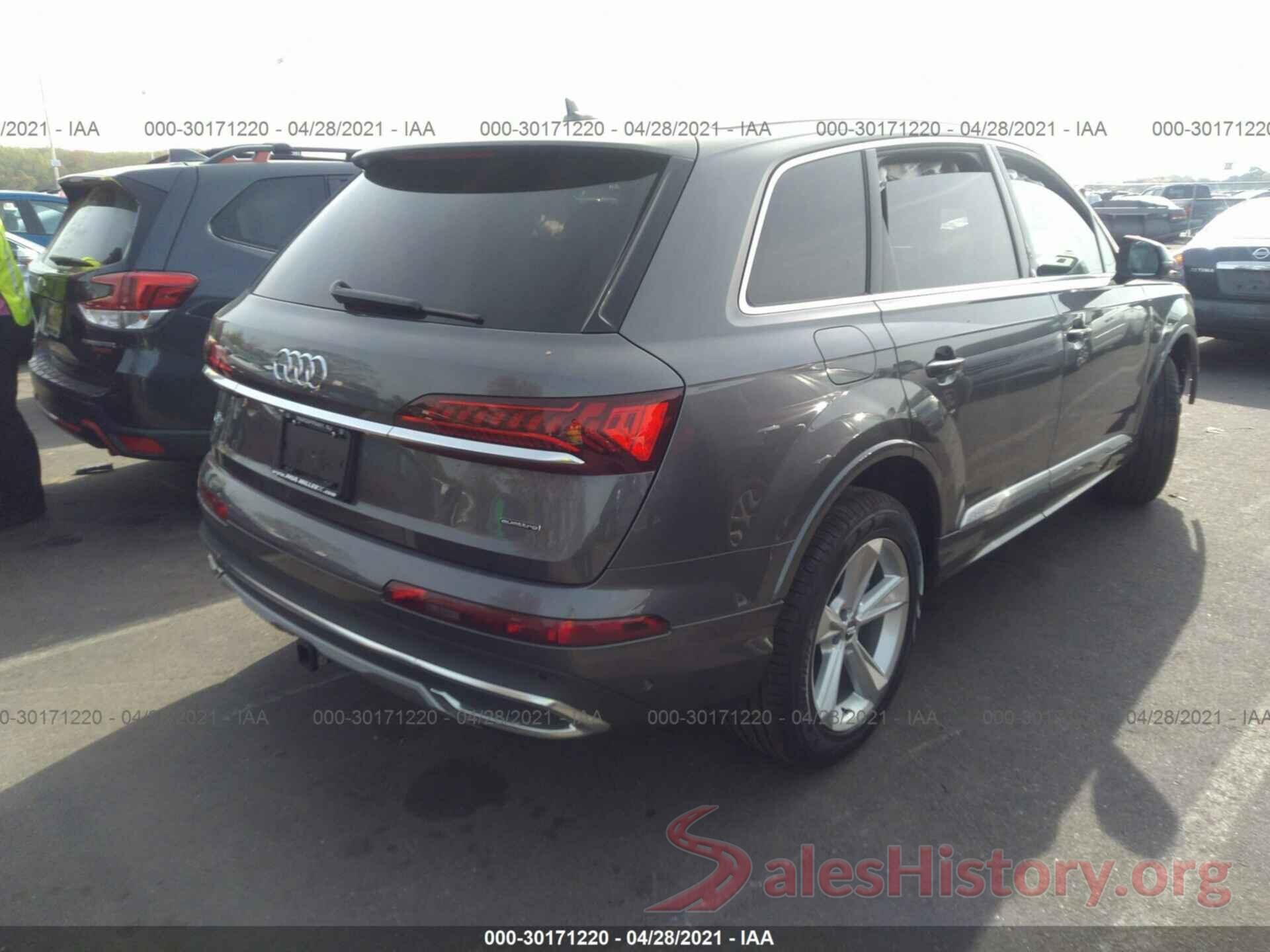 WA1LJAF74MD011211 2021 AUDI Q7