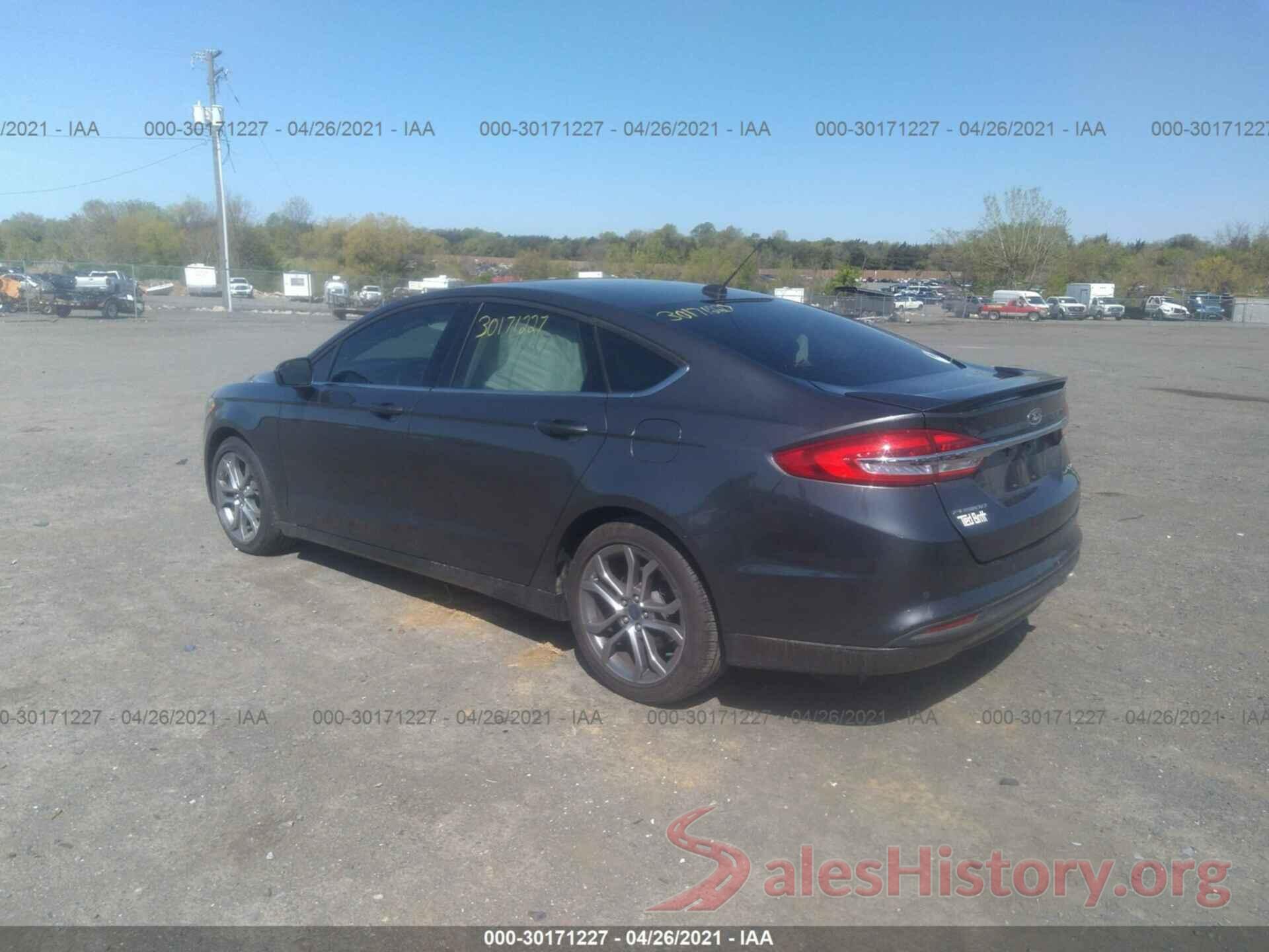 3FA6P0H7XHR183710 2017 FORD FUSION