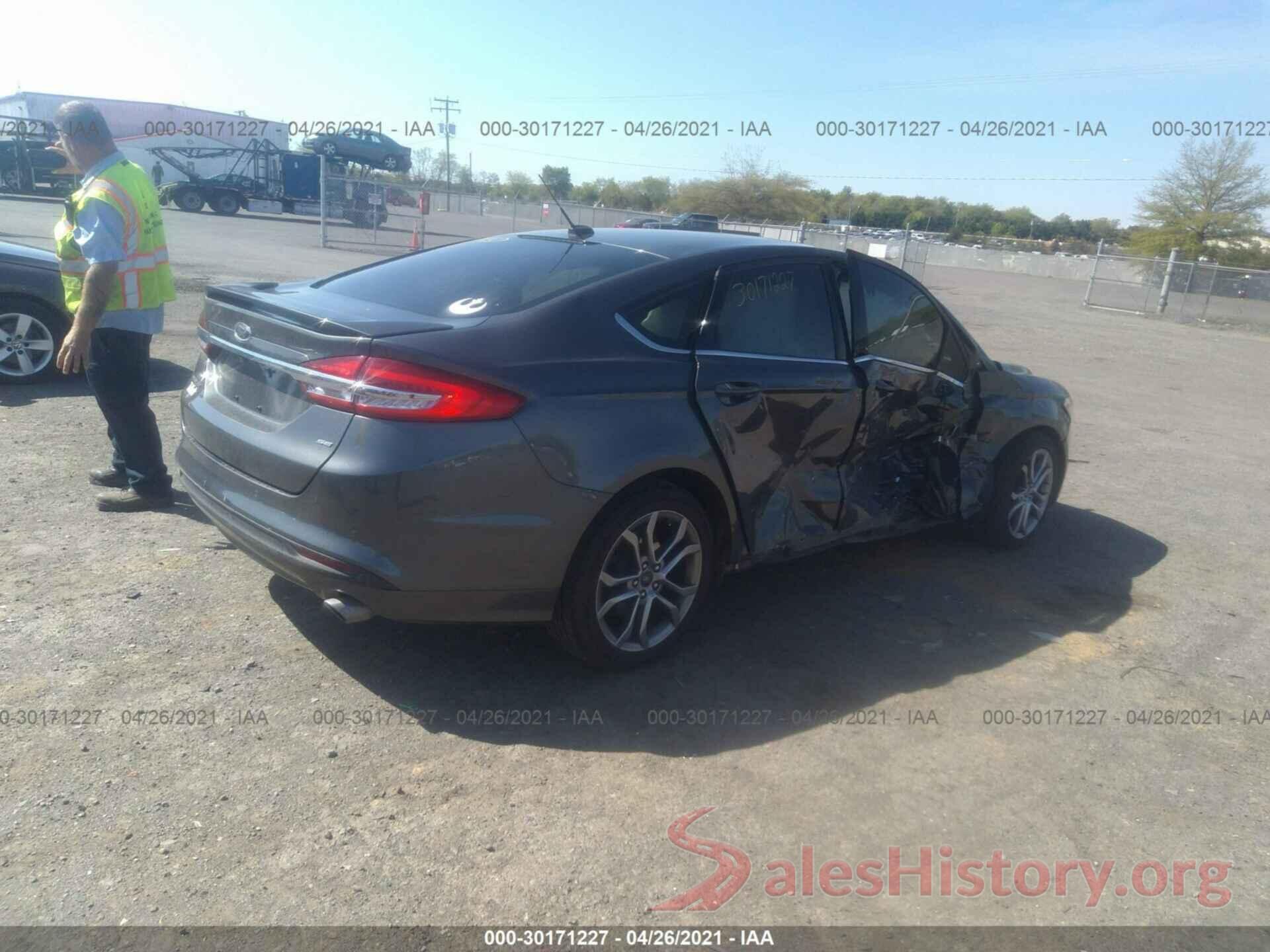 3FA6P0H7XHR183710 2017 FORD FUSION