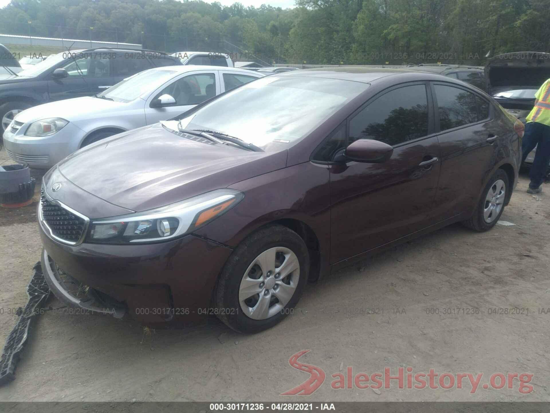 3KPFK4A7XJE198151 2018 KIA FORTE