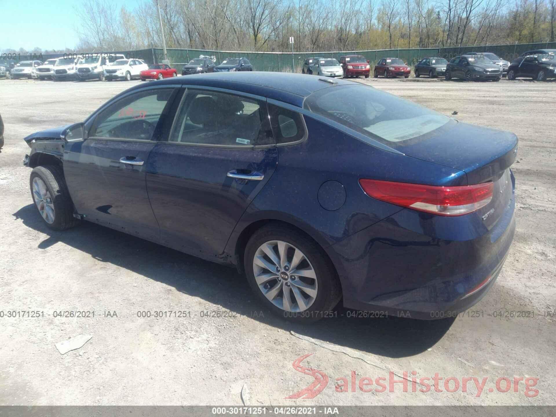 5XXGU4L3XGG049747 2016 KIA OPTIMA