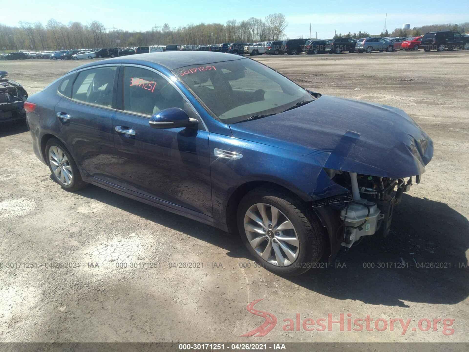 5XXGU4L3XGG049747 2016 KIA OPTIMA