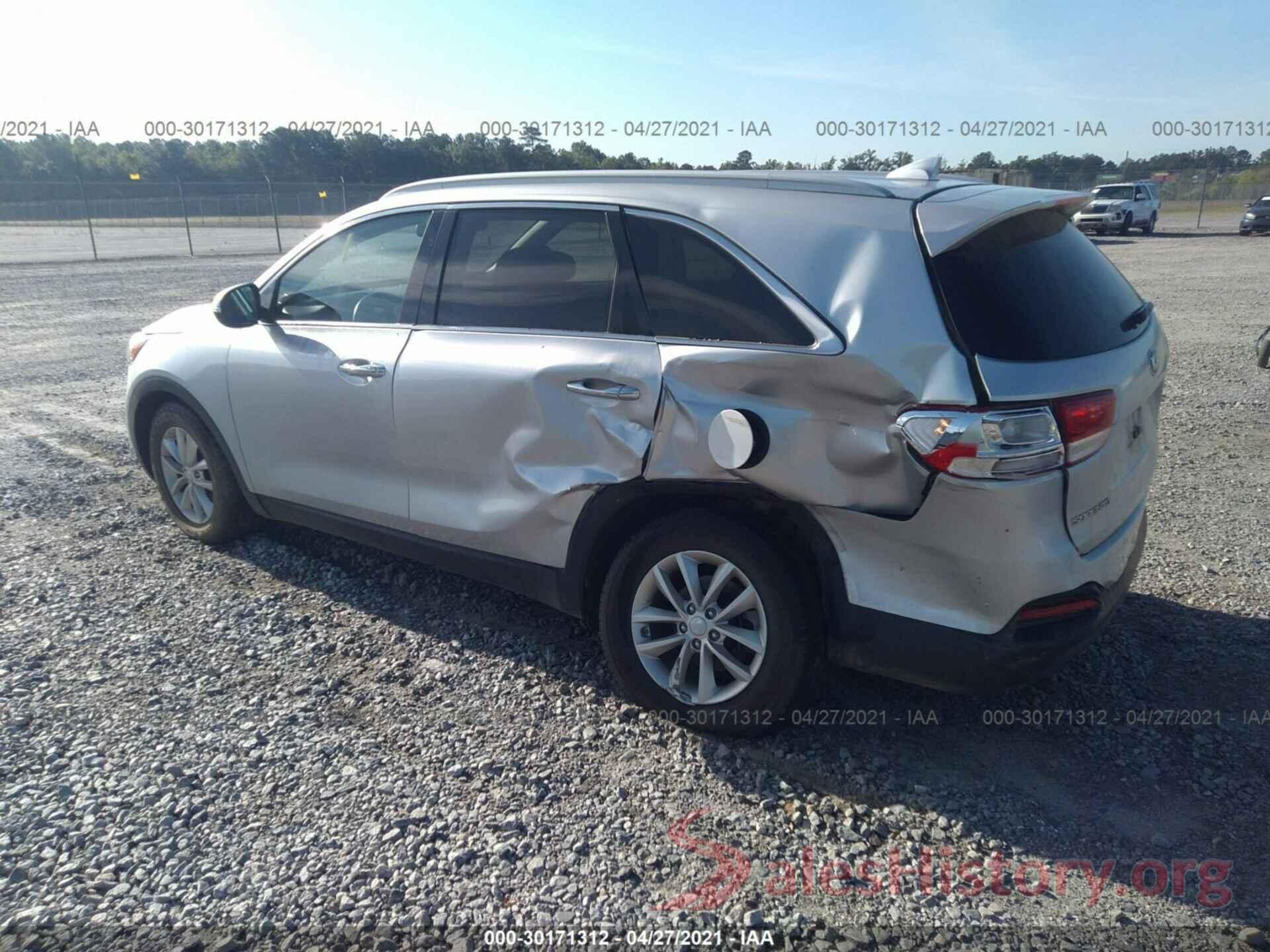 5XYPG4A30HG262259 2017 KIA SORENTO