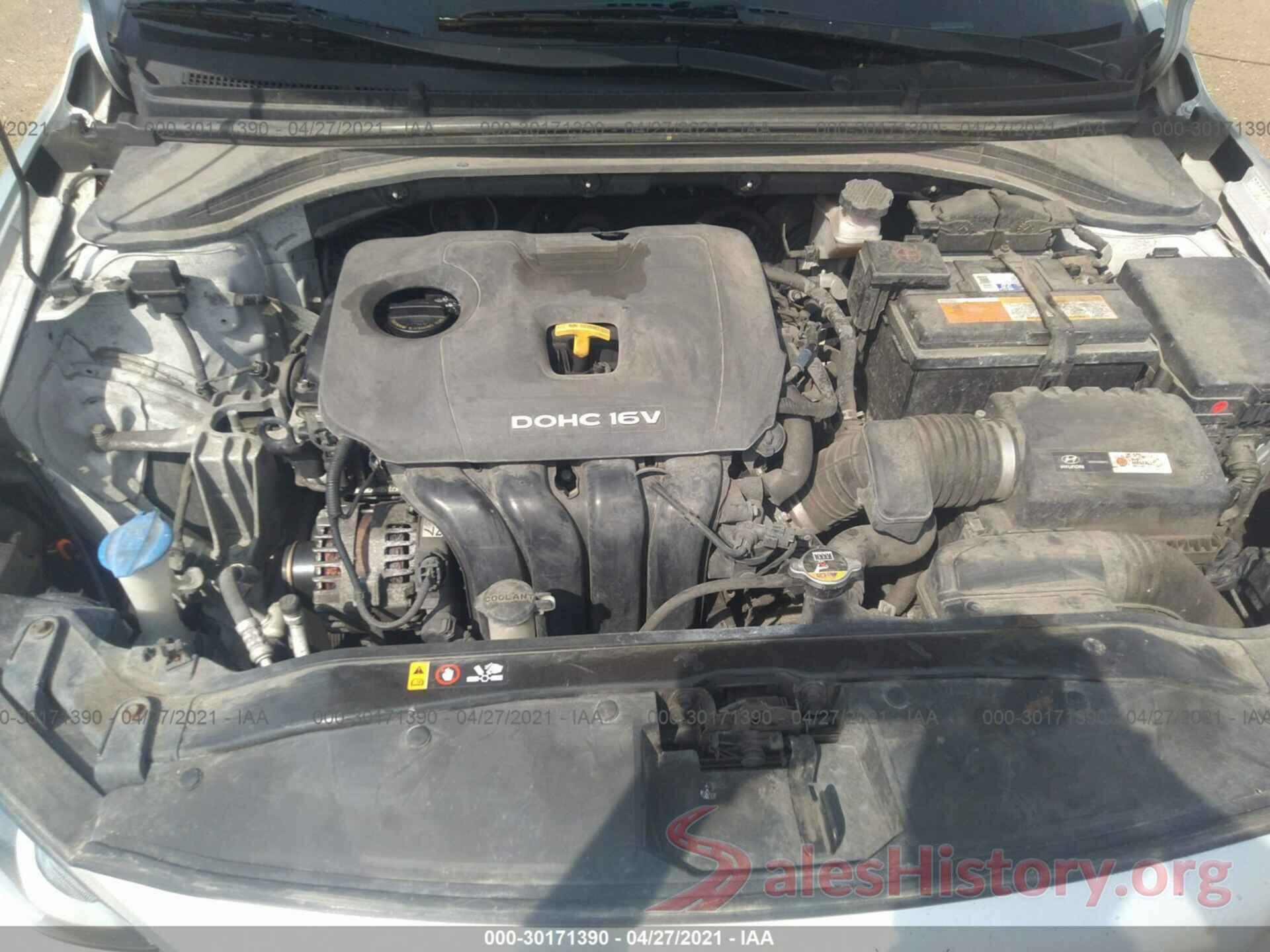 KMHD74LF4HU072775 2017 HYUNDAI ELANTRA