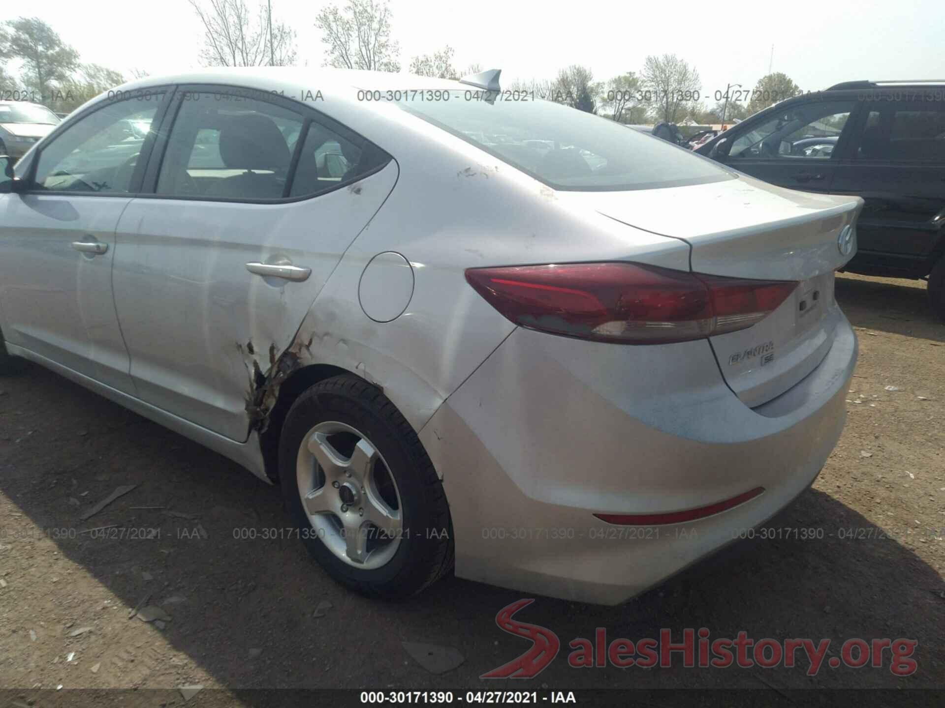 KMHD74LF4HU072775 2017 HYUNDAI ELANTRA