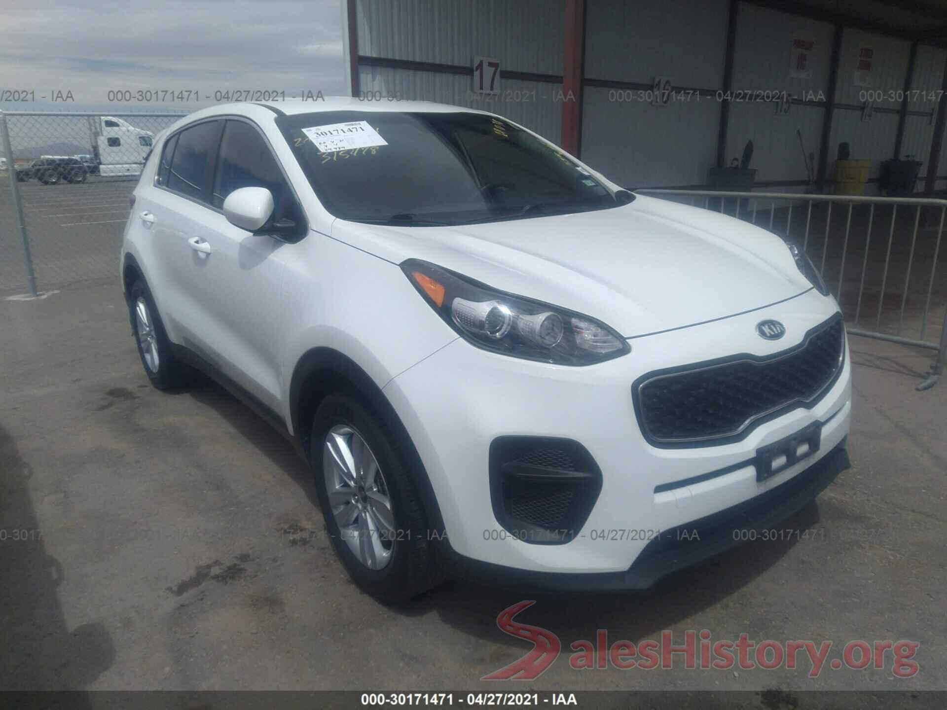 KNDPM3AC5K7516801 2019 KIA SPORTAGE