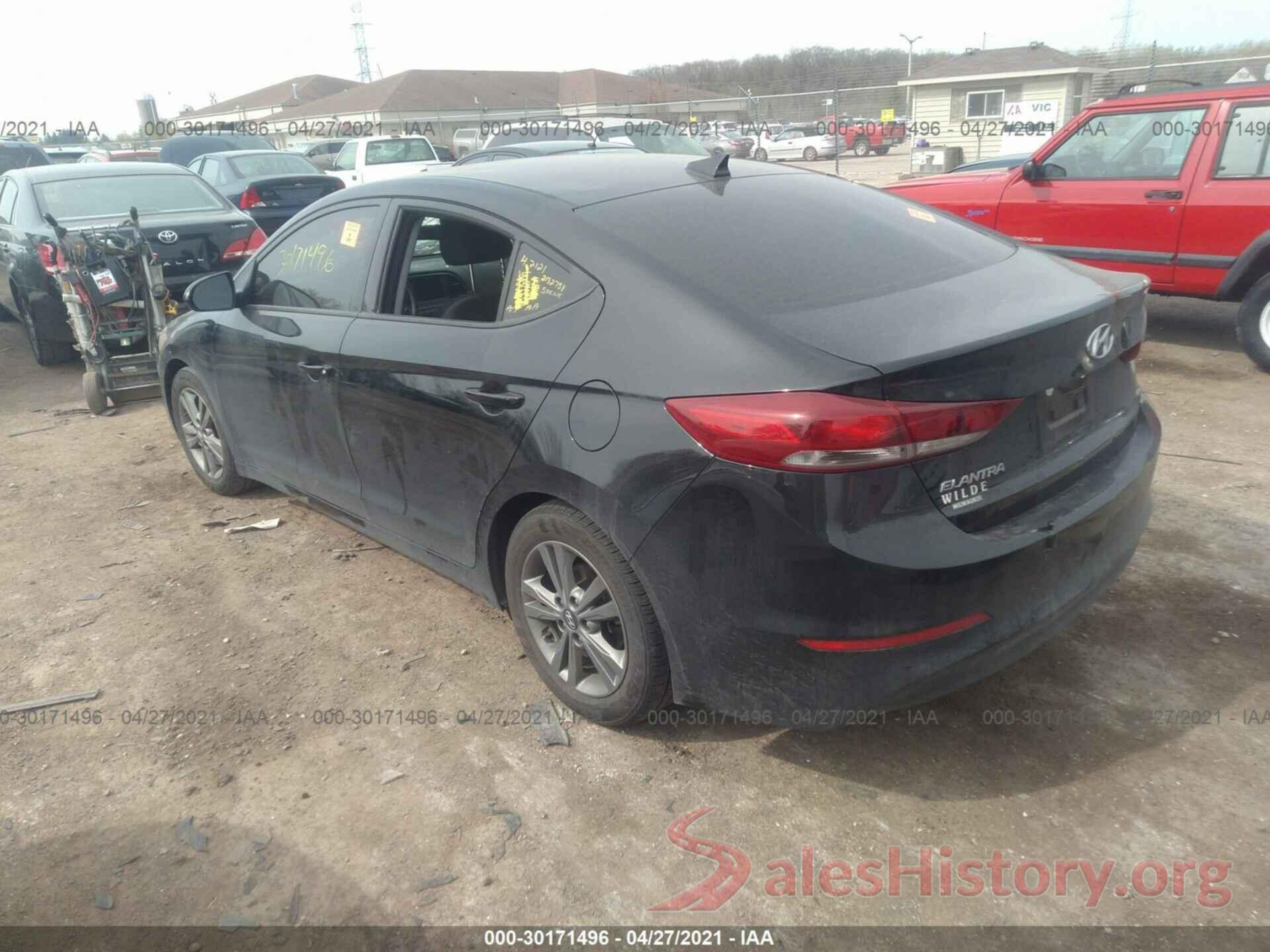 5NPD84LF0JH229719 2018 HYUNDAI ELANTRA