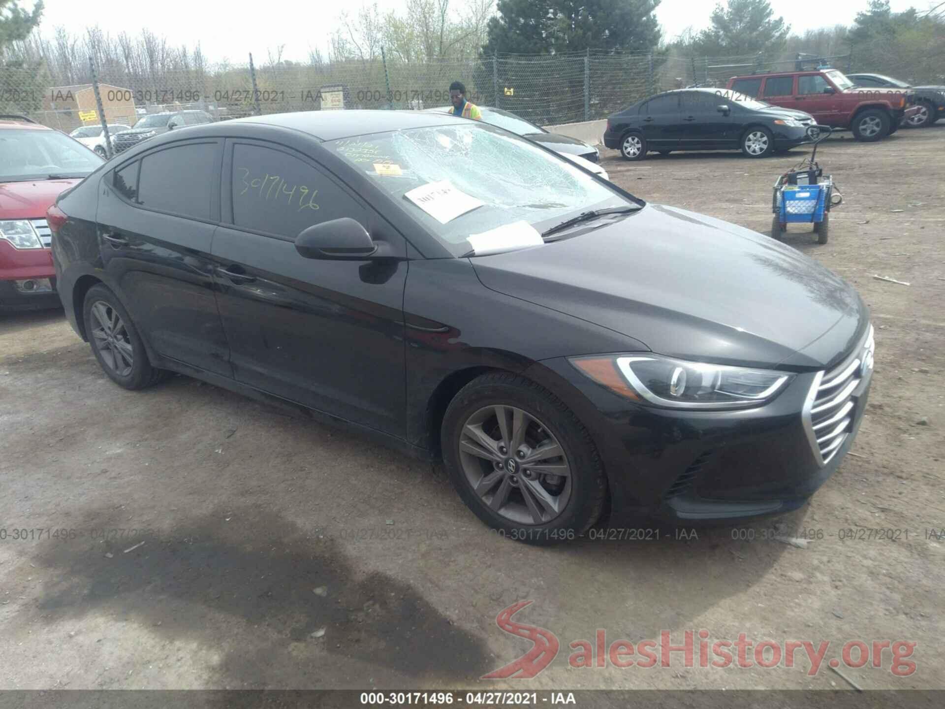 5NPD84LF0JH229719 2018 HYUNDAI ELANTRA