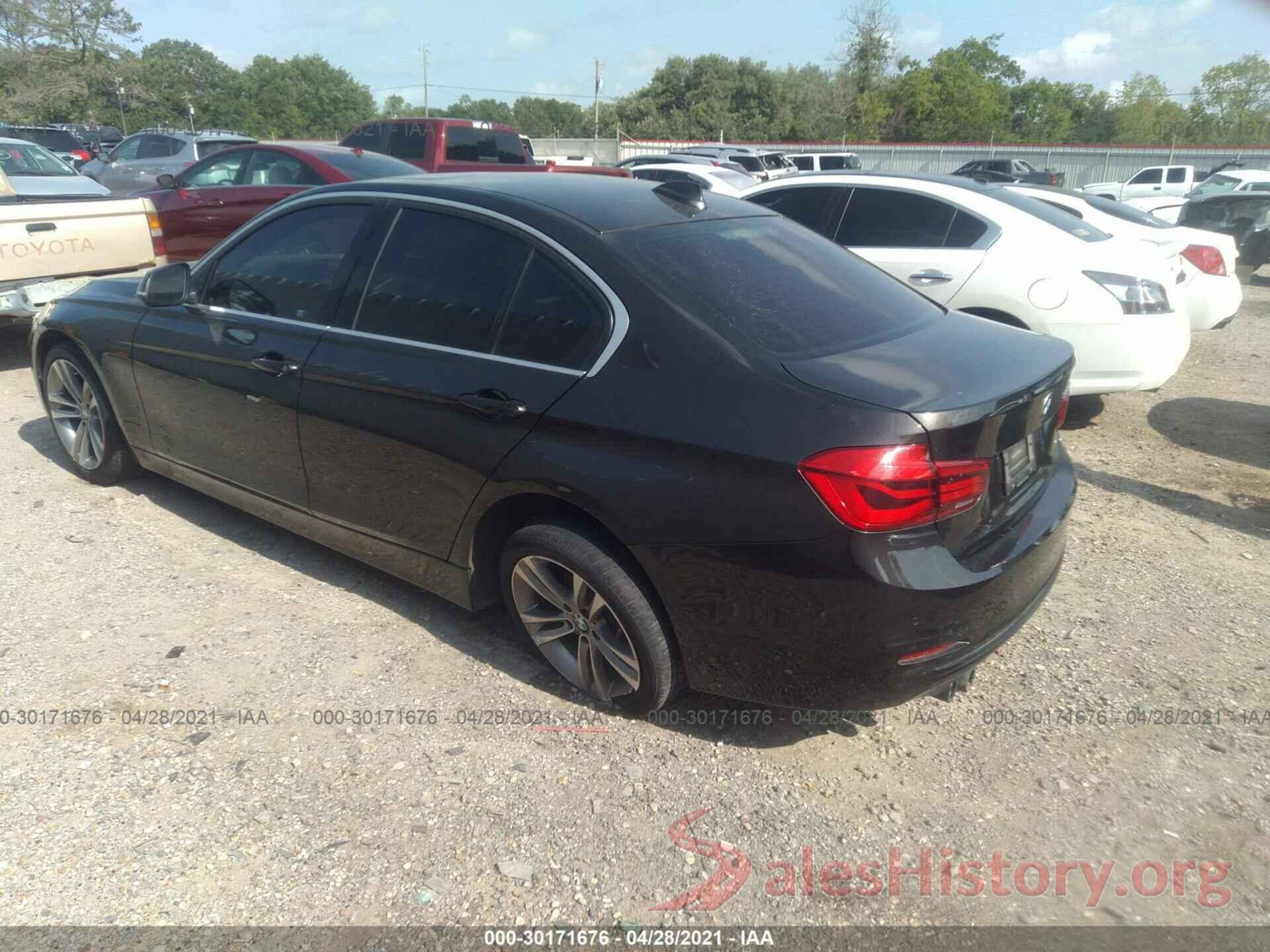 WBA8B9G58HNU09846 2017 BMW 3 SERIES