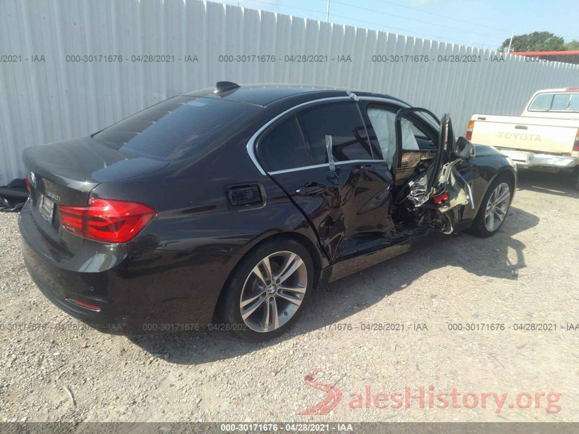 WBA8B9G58HNU09846 2017 BMW 3 SERIES