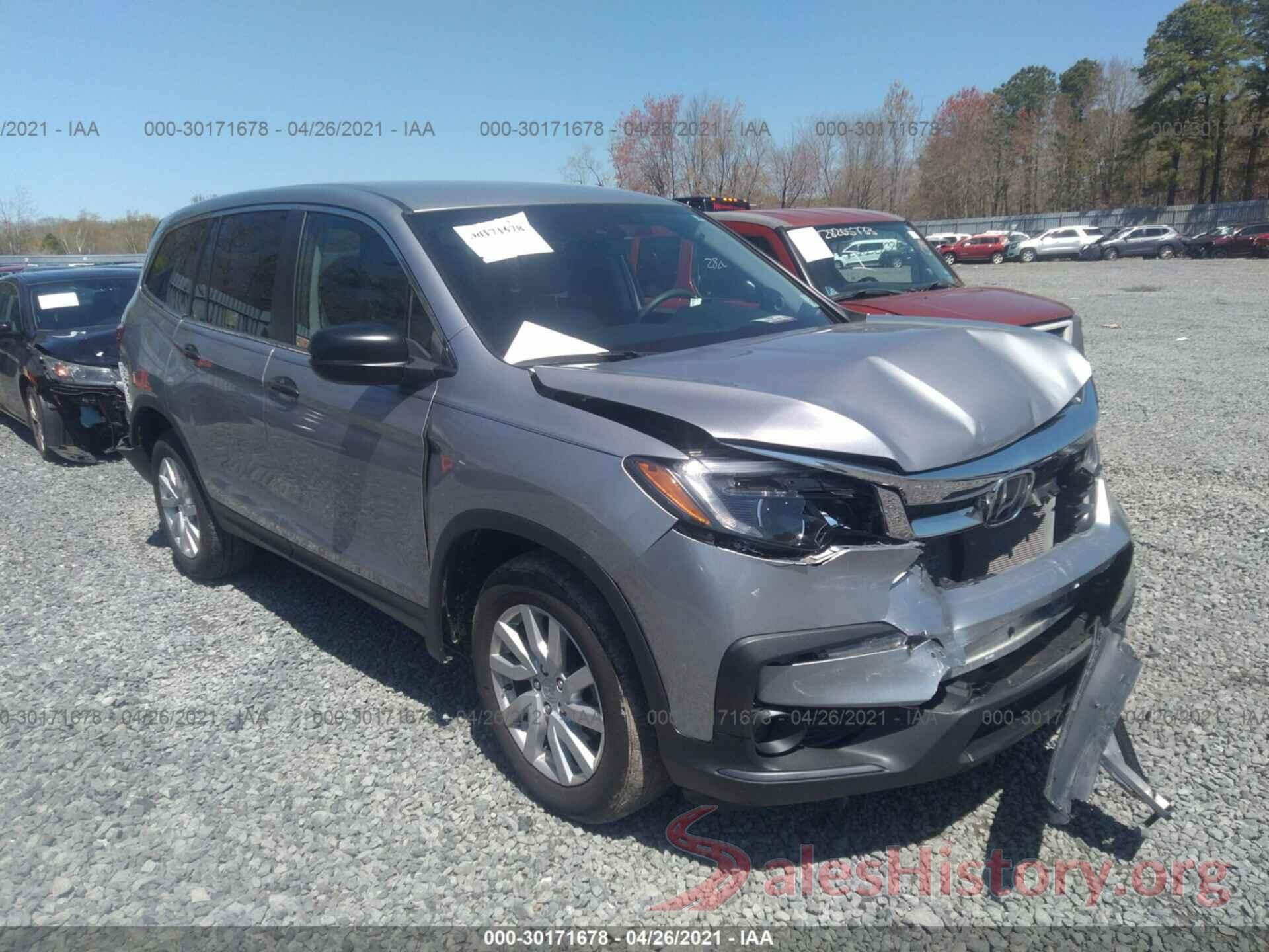 5FNYF6H10KB064481 2019 HONDA PILOT