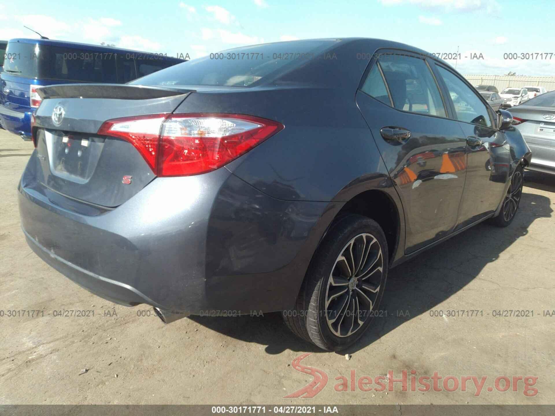 5YFBURHE0GP466481 2016 TOYOTA COROLLA