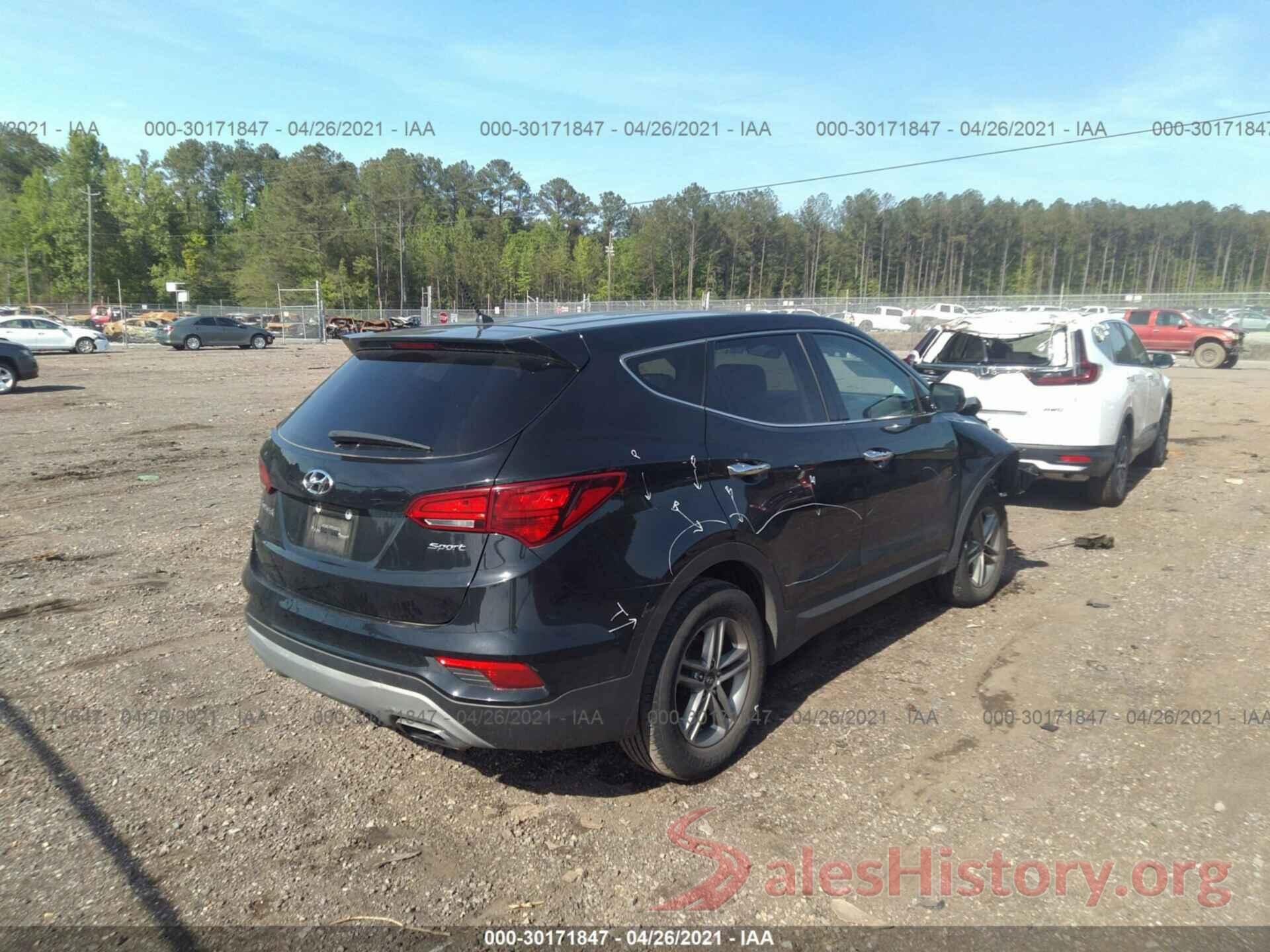 5XYZT3LB5JG557950 2018 HYUNDAI SANTA FE SPORT