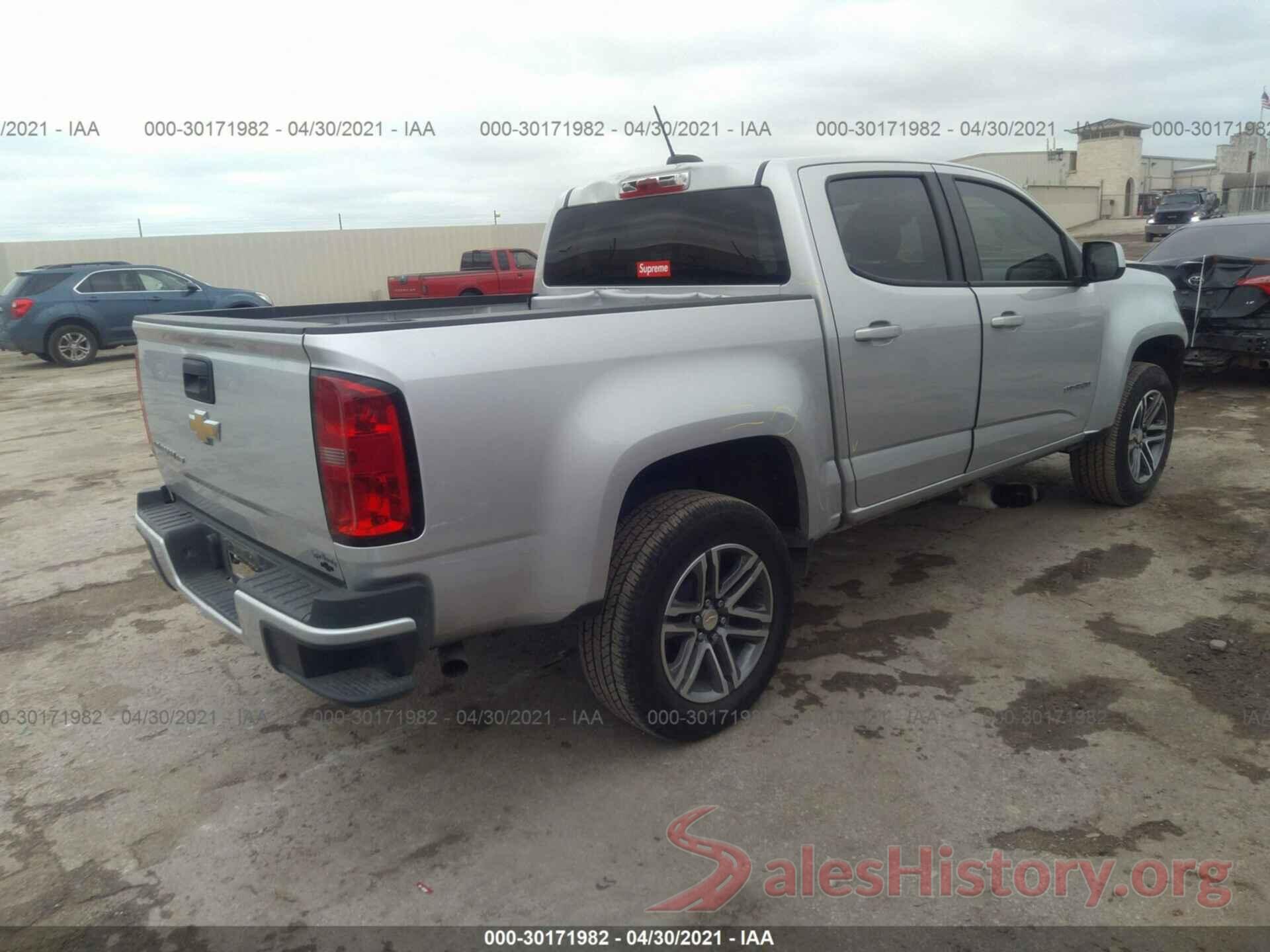 1GCGSBEN8L1213348 2020 CHEVROLET COLORADO