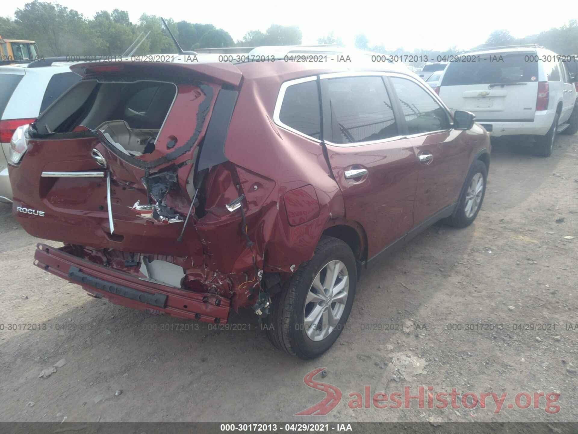 KNMAT2MV8GP601915 2016 NISSAN ROGUE