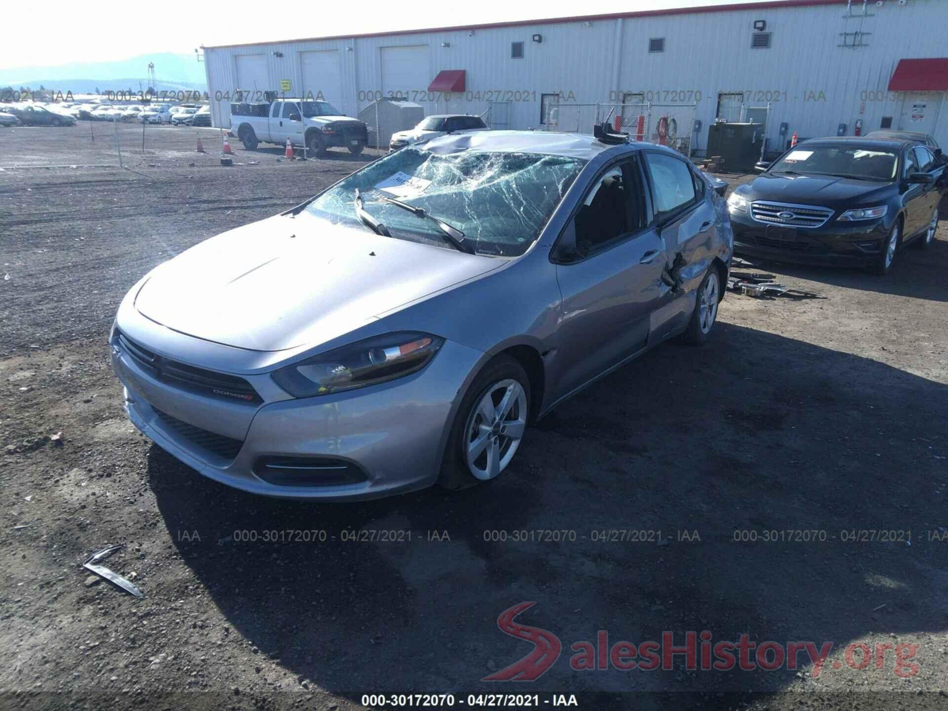 1C3CDFBA8GD623321 2016 DODGE DART