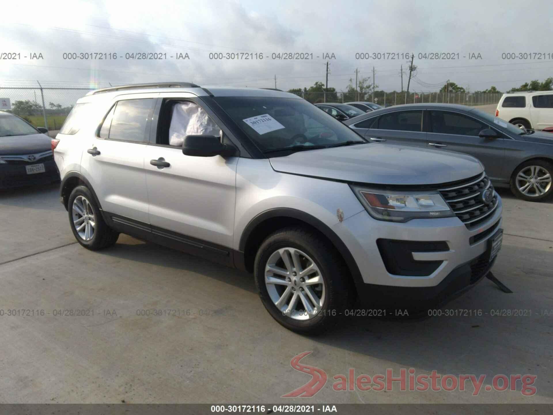 1FM5K7B85HGB30284 2017 FORD EXPLORER