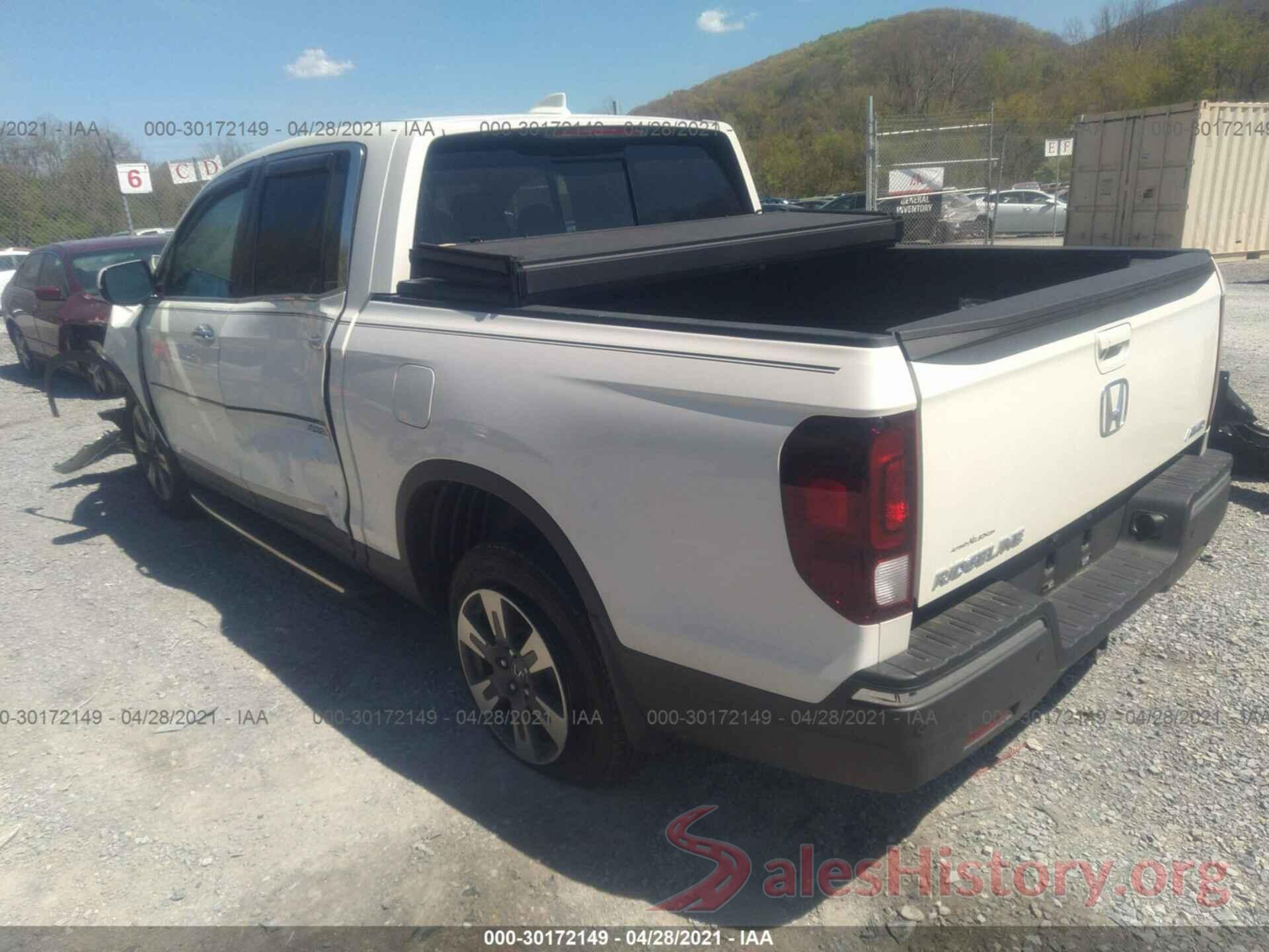 5FPYK3F73KB012576 2019 HONDA RIDGELINE