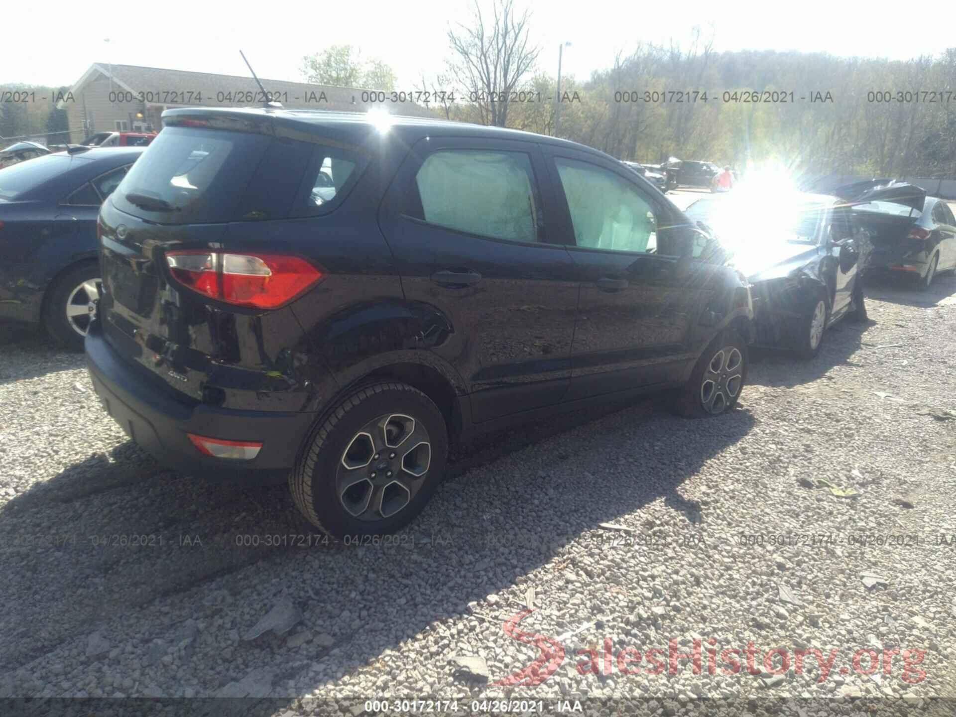 MAJ6S3FL2KC301867 2019 FORD ECOSPORT