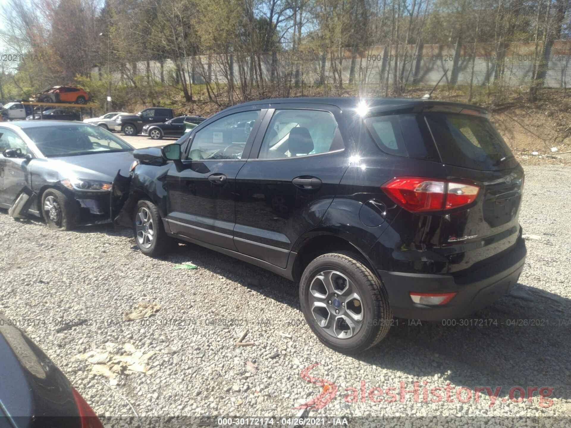 MAJ6S3FL2KC301867 2019 FORD ECOSPORT