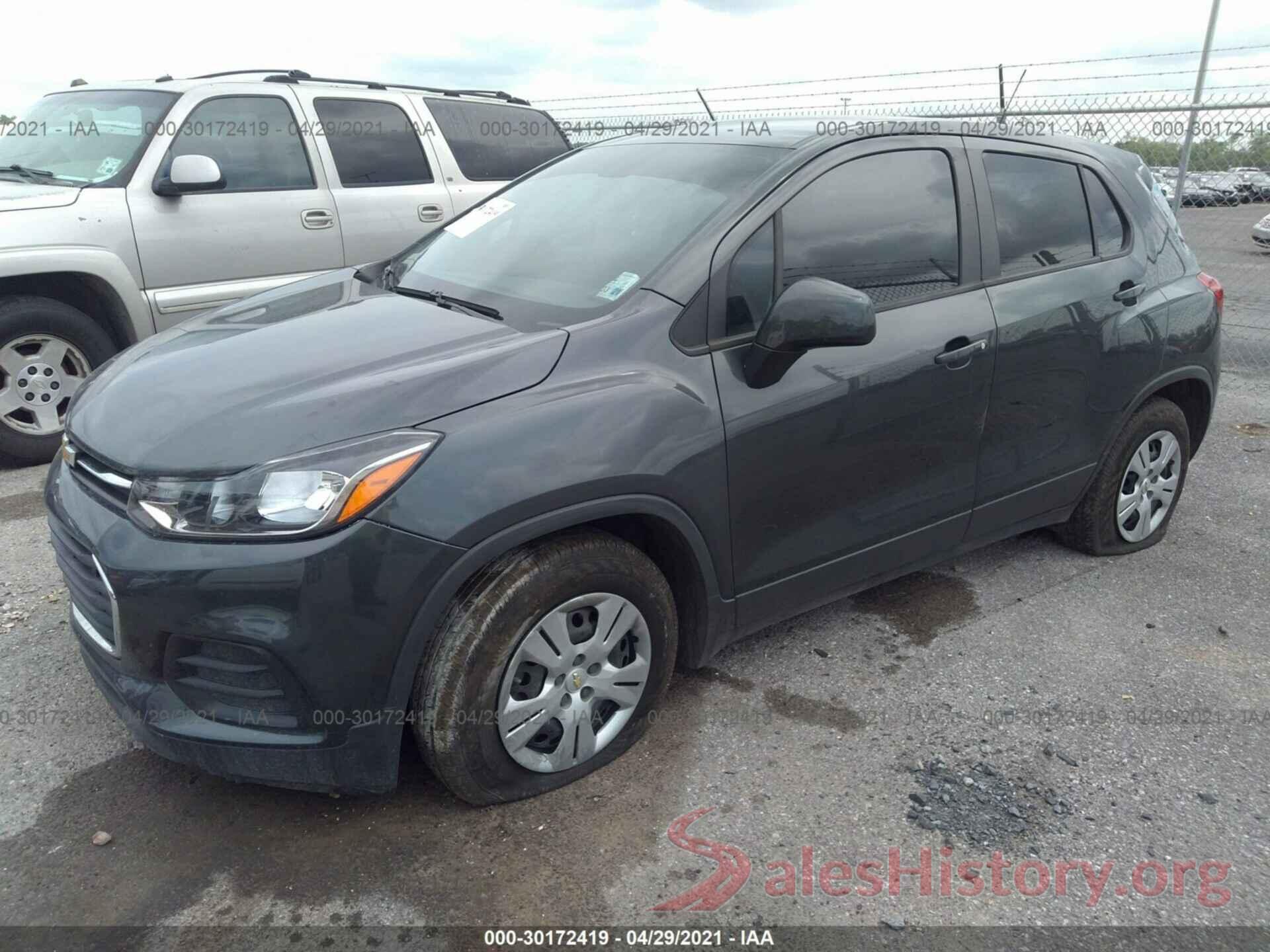 3GNCJKSB3KL113524 2019 CHEVROLET TRAX