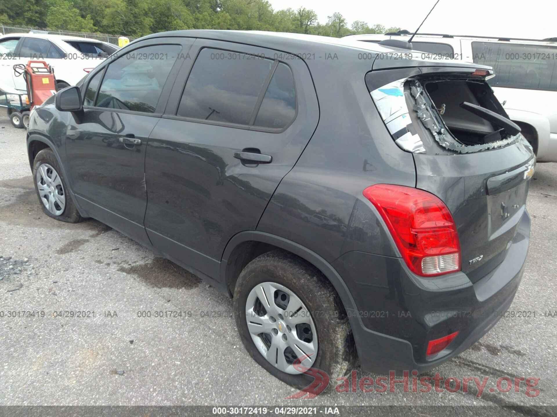 3GNCJKSB3KL113524 2019 CHEVROLET TRAX