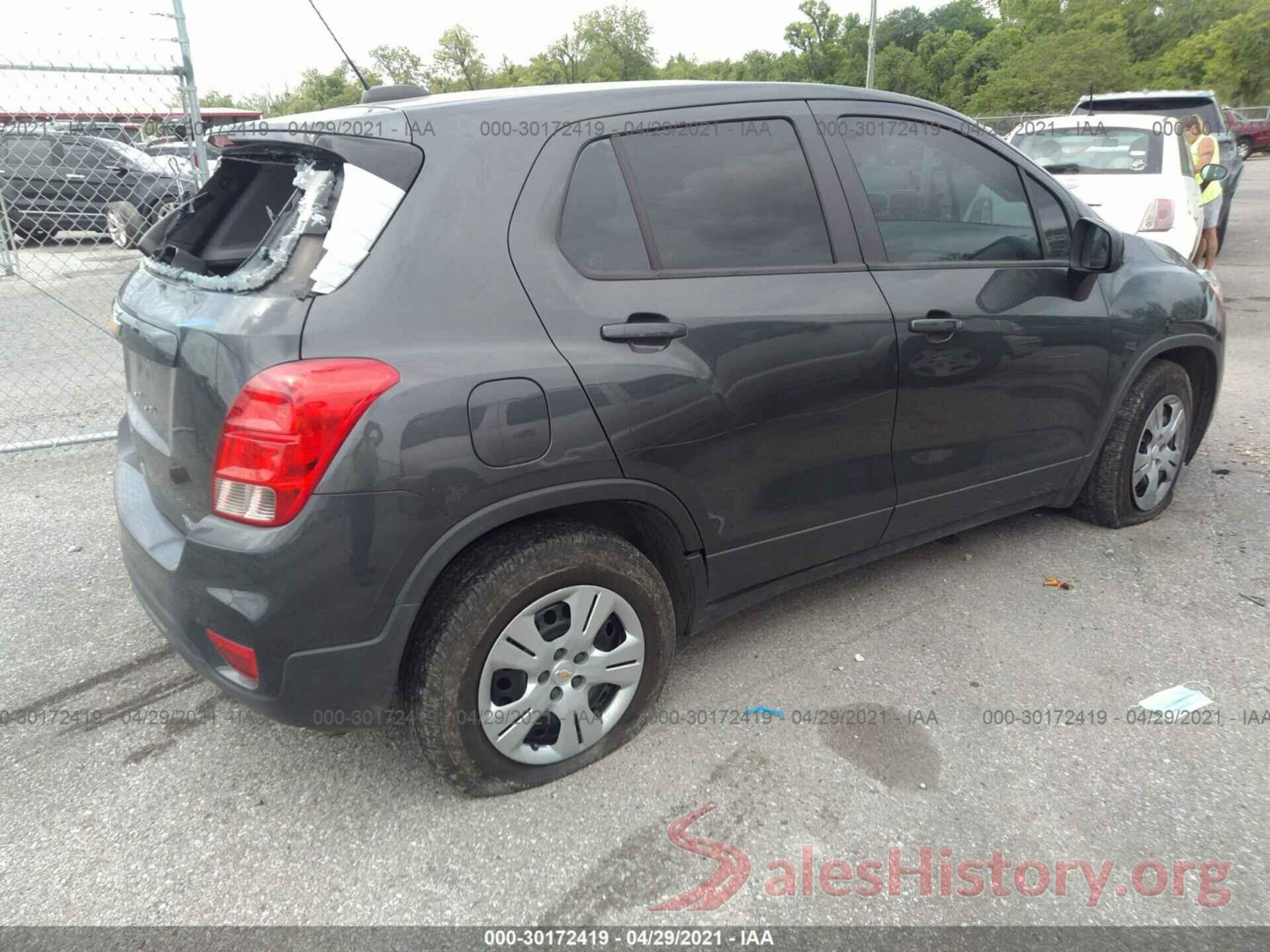 3GNCJKSB3KL113524 2019 CHEVROLET TRAX