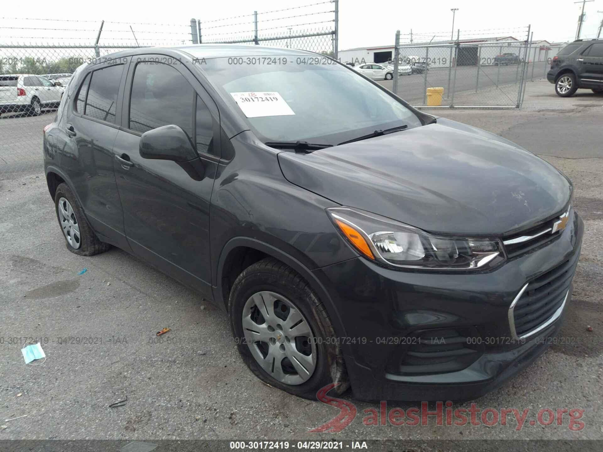 3GNCJKSB3KL113524 2019 CHEVROLET TRAX