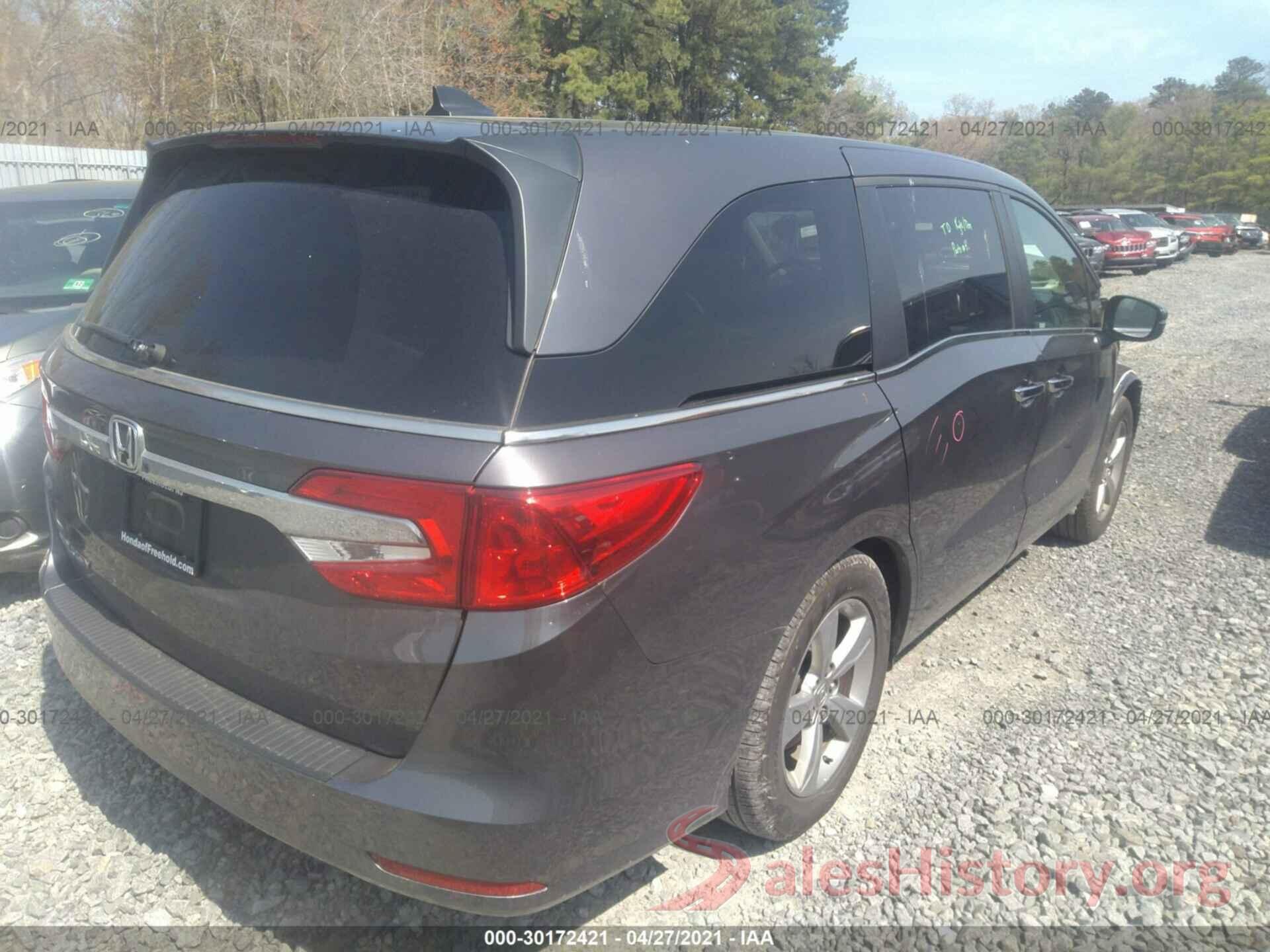 5FNRL6H76JB046891 2018 HONDA ODYSSEY