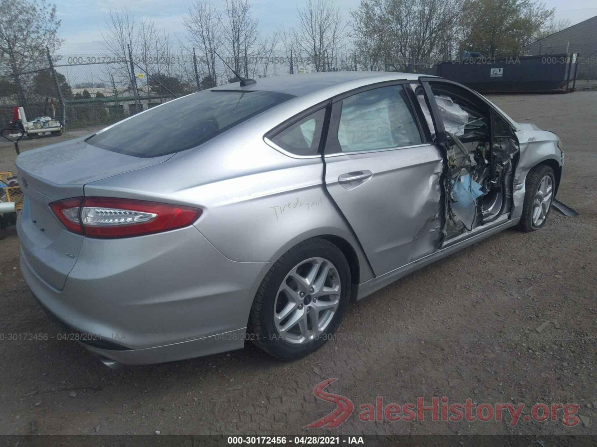 1FA6P0H77G5125989 2016 FORD FUSION