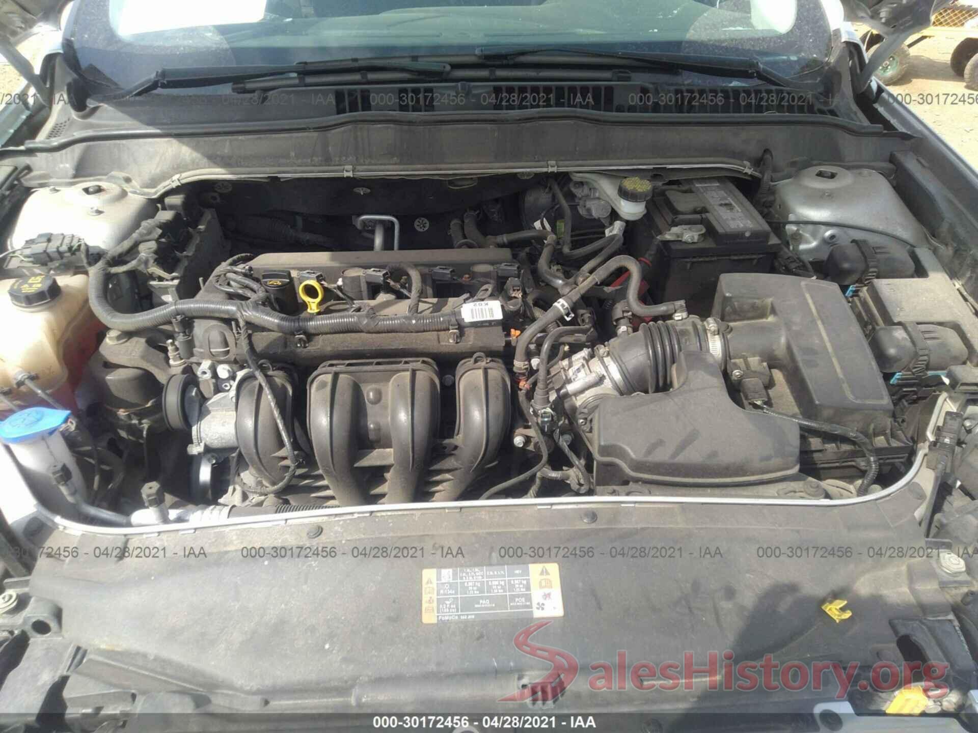 1FA6P0H77G5125989 2016 FORD FUSION