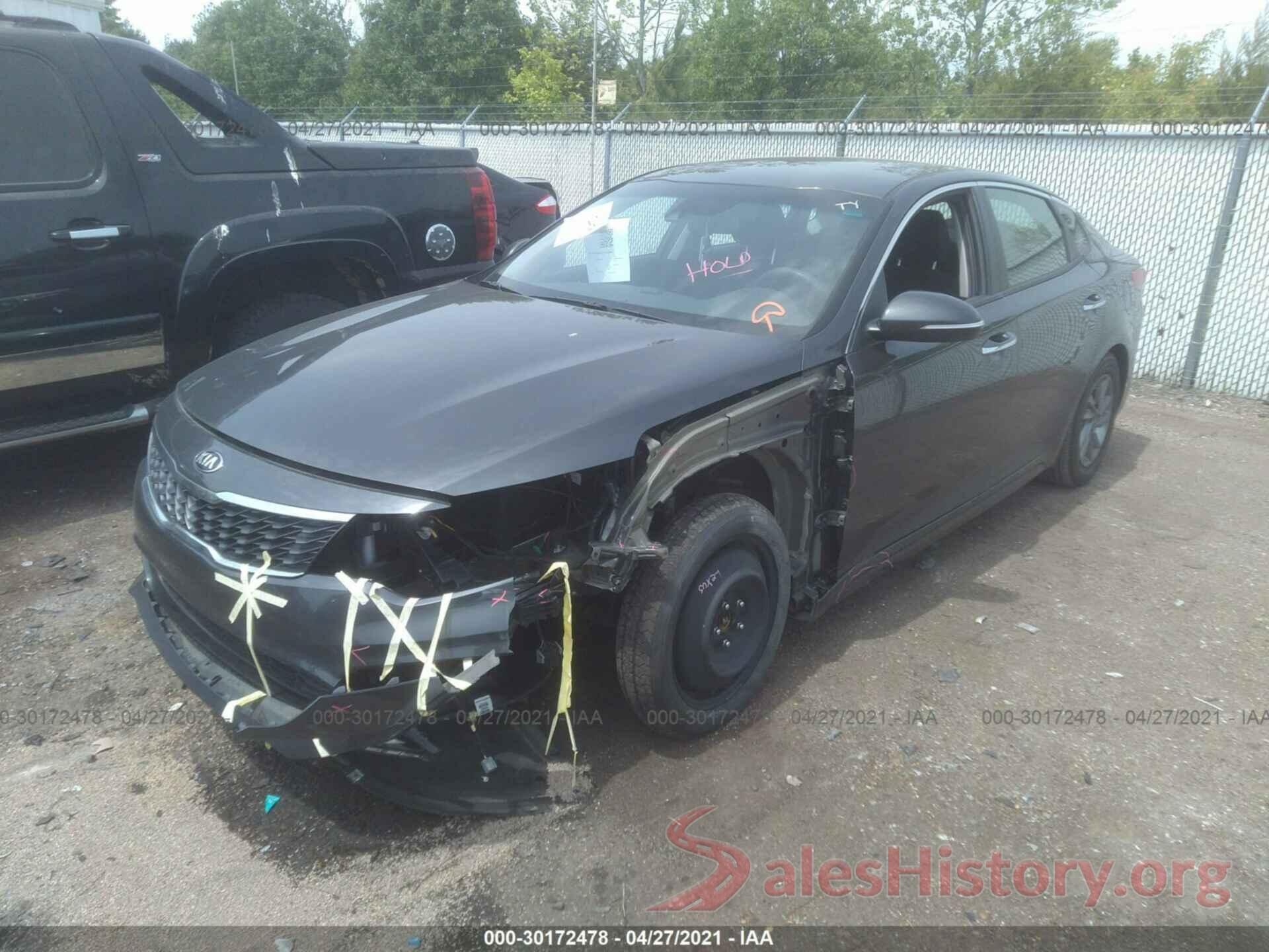 5XXGT4L34KG293311 2019 KIA OPTIMA