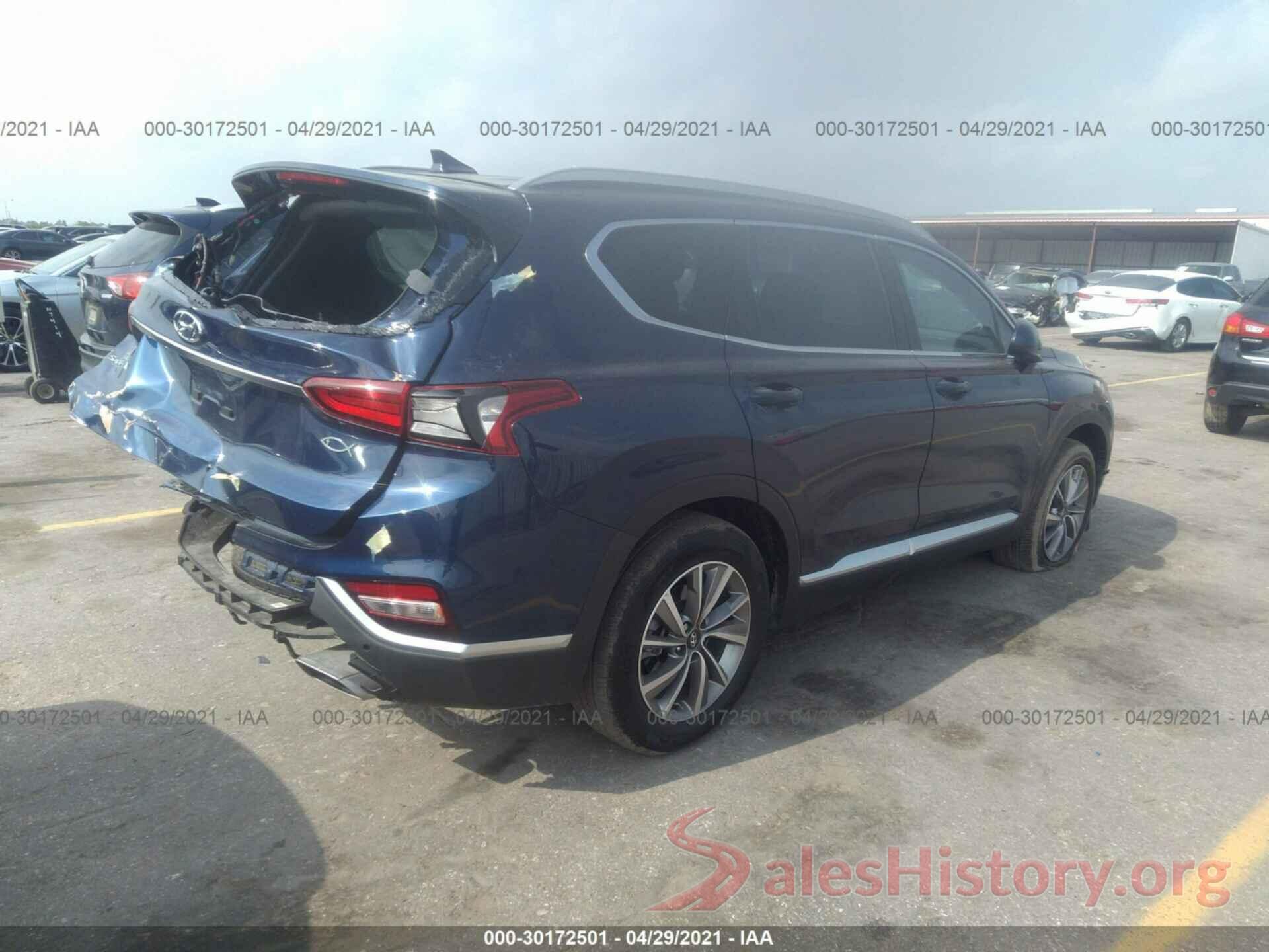 5NMS33AD7LH283102 2020 HYUNDAI SANTA FE