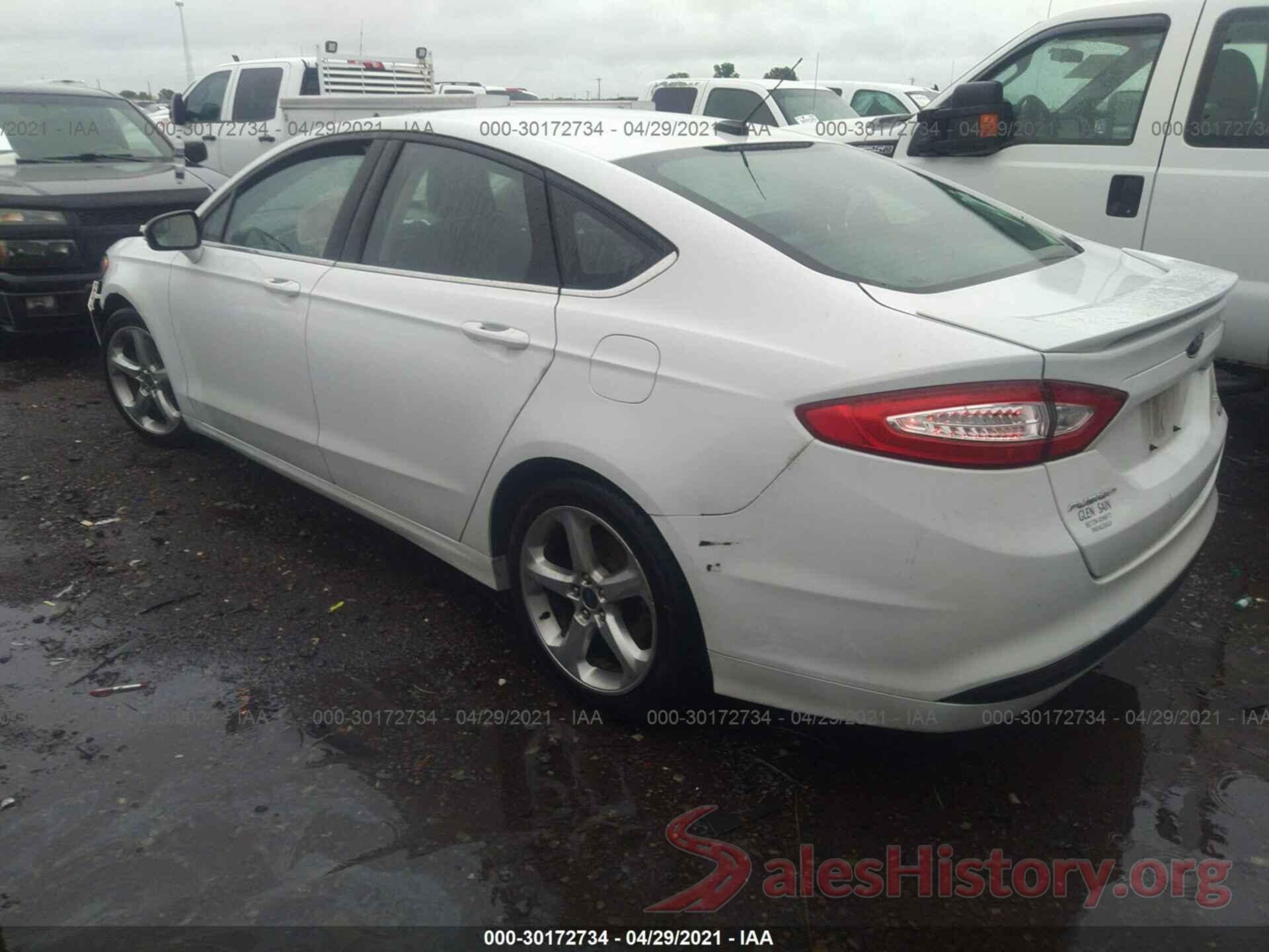 3FA6P0HD3GR346850 2016 FORD FUSION