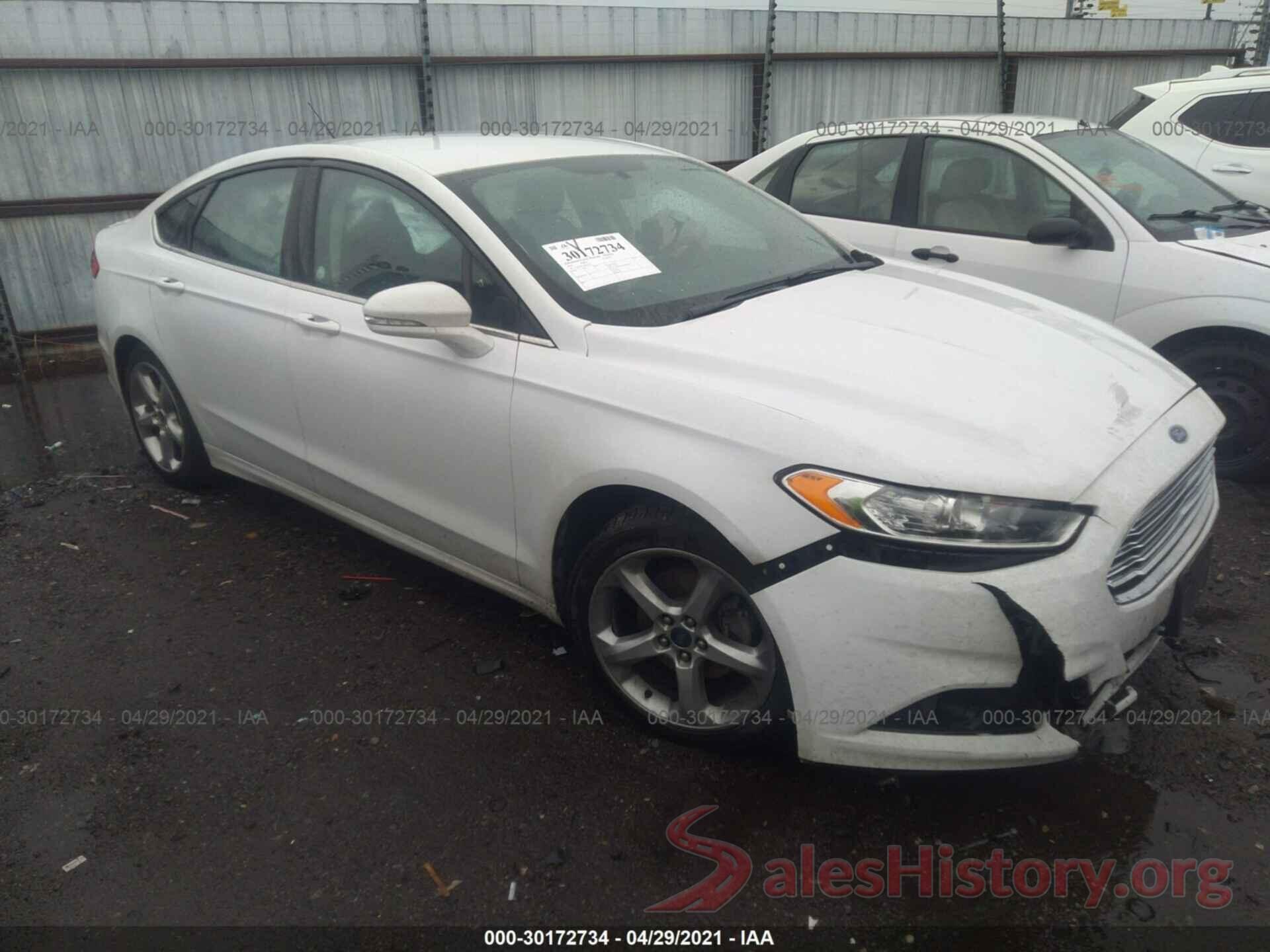 3FA6P0HD3GR346850 2016 FORD FUSION