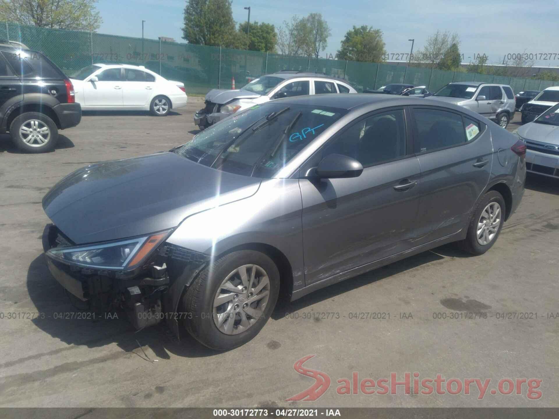 5NPD74LF8KH467600 2019 HYUNDAI ELANTRA