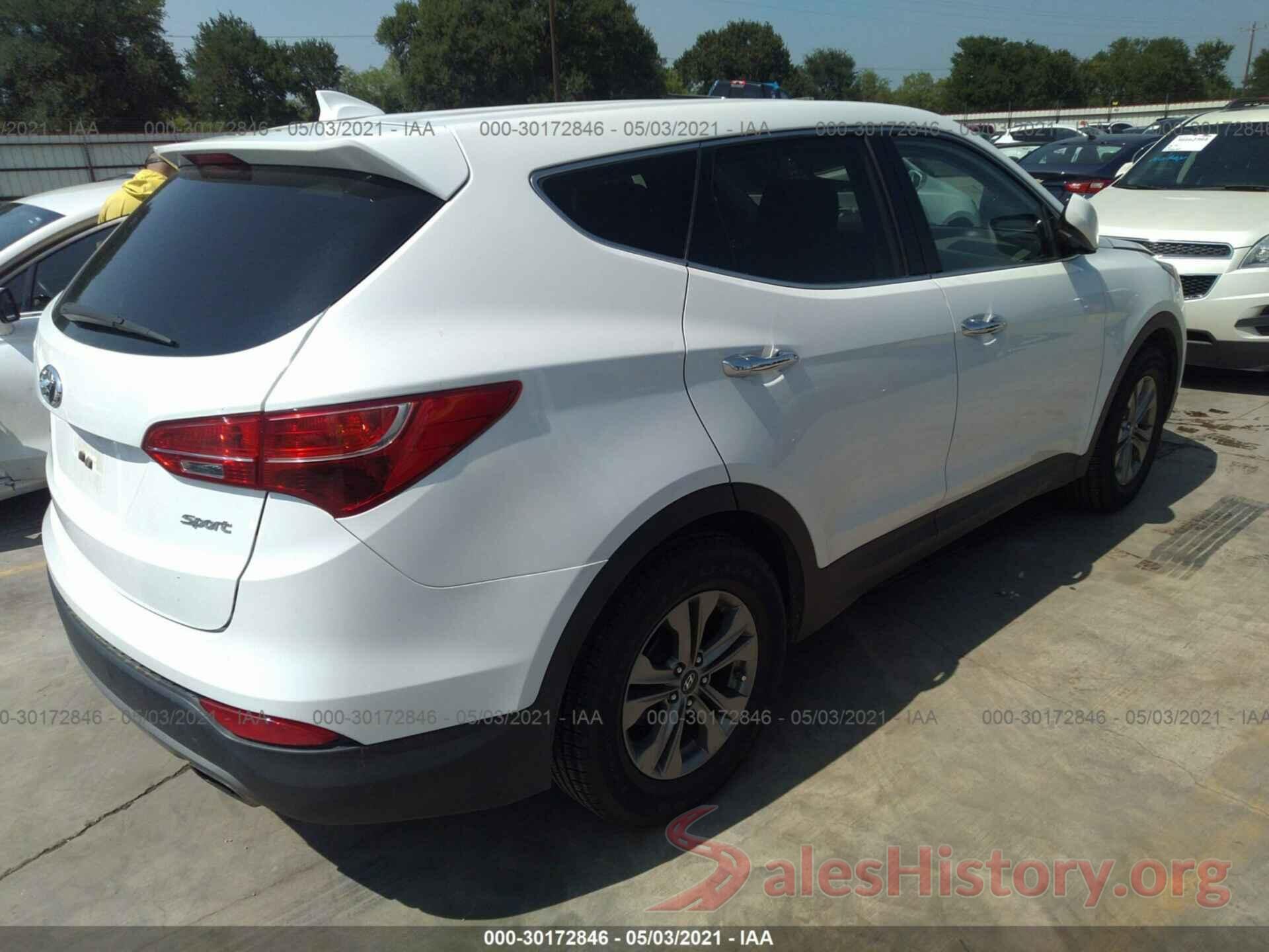 5XYZT3LB1GG322907 2016 HYUNDAI SANTA FE SPORT