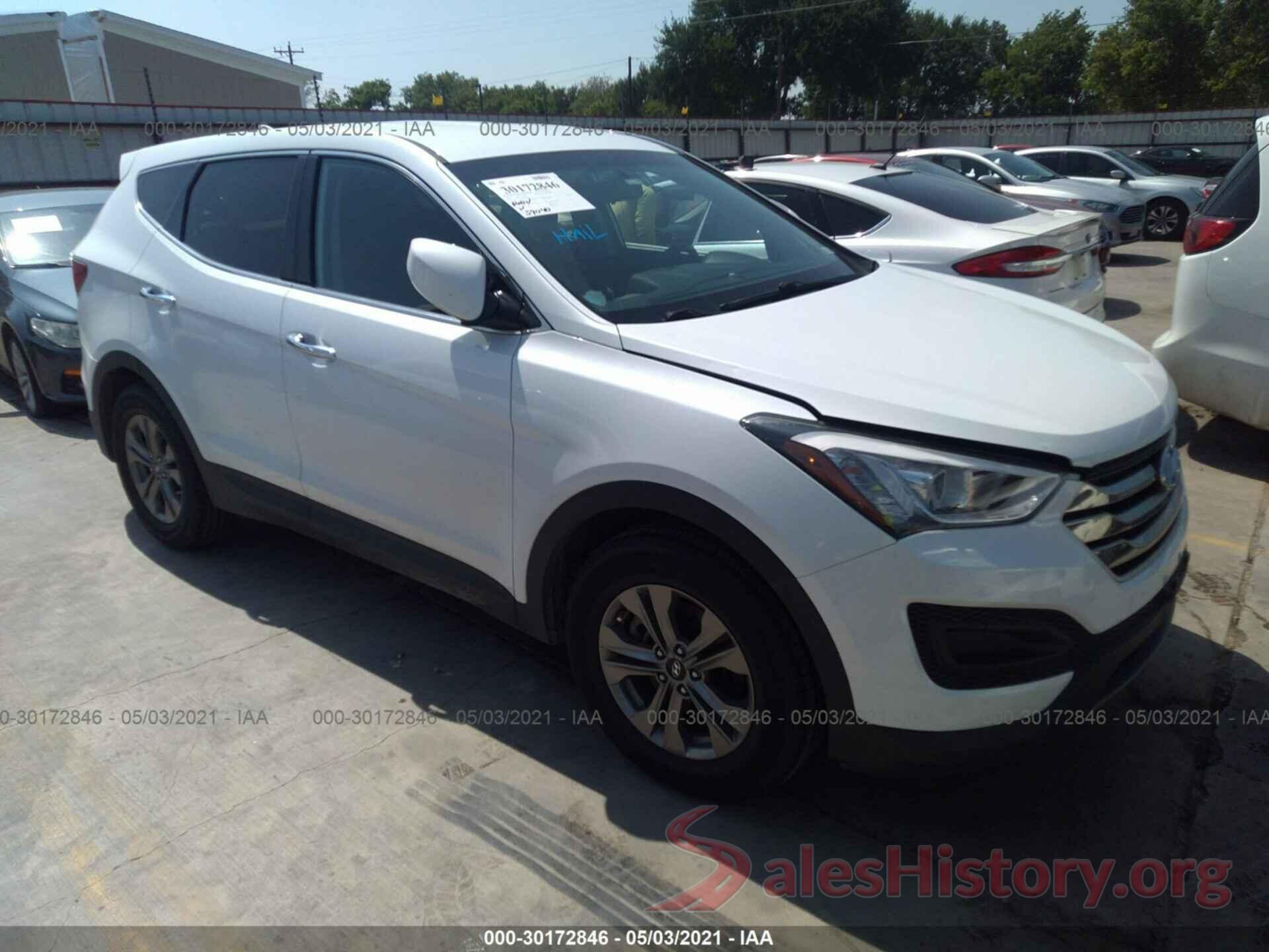 5XYZT3LB1GG322907 2016 HYUNDAI SANTA FE SPORT