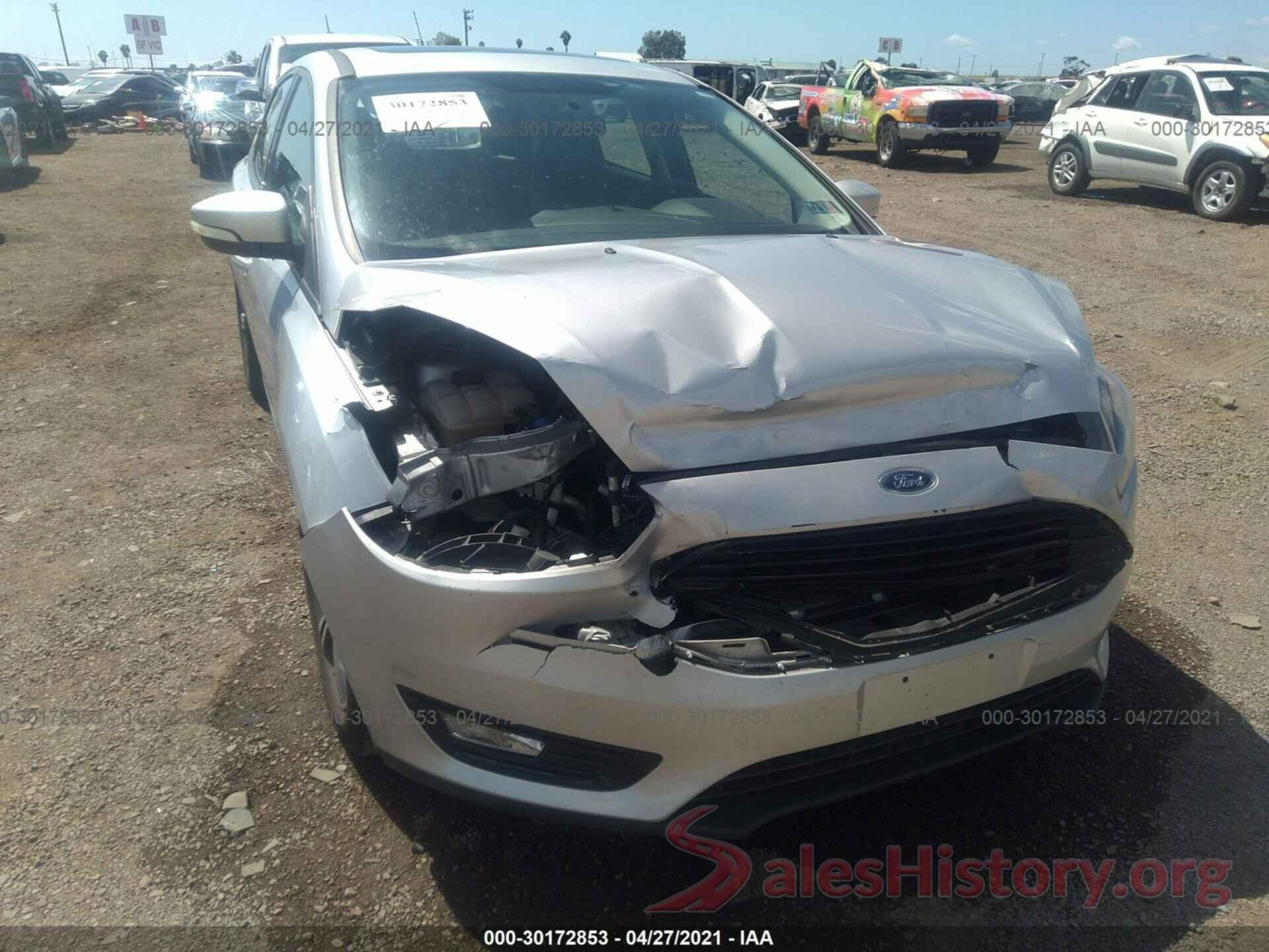 1FADP3KEXGL210496 2016 FORD FOCUS