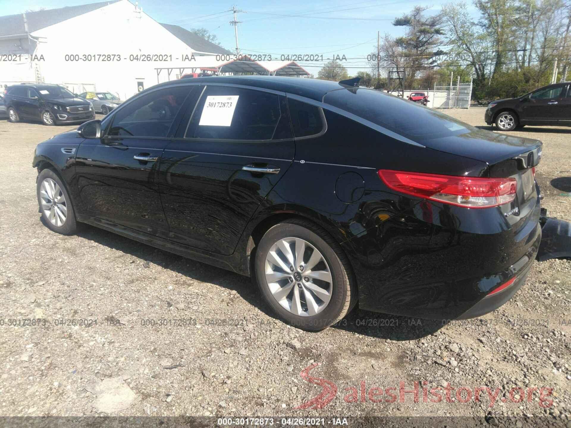 5XXGU4L39GG071173 2016 KIA OPTIMA