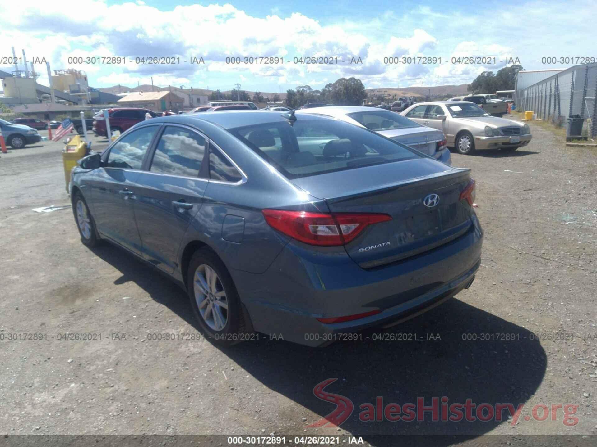 5NPE24AF0GH321236 2016 HYUNDAI SONATA